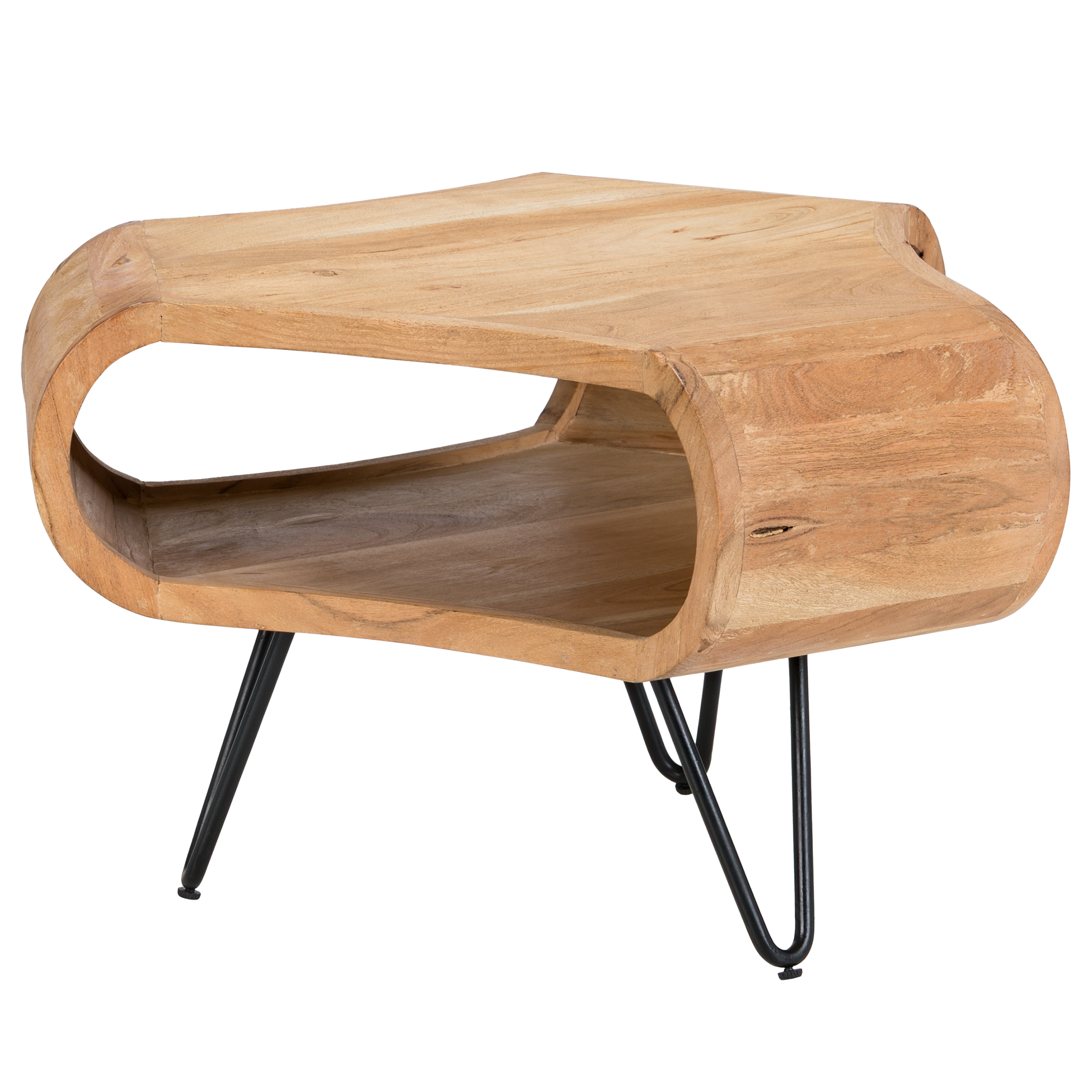 Couchtisch TAZOHO Akazie Schwarz