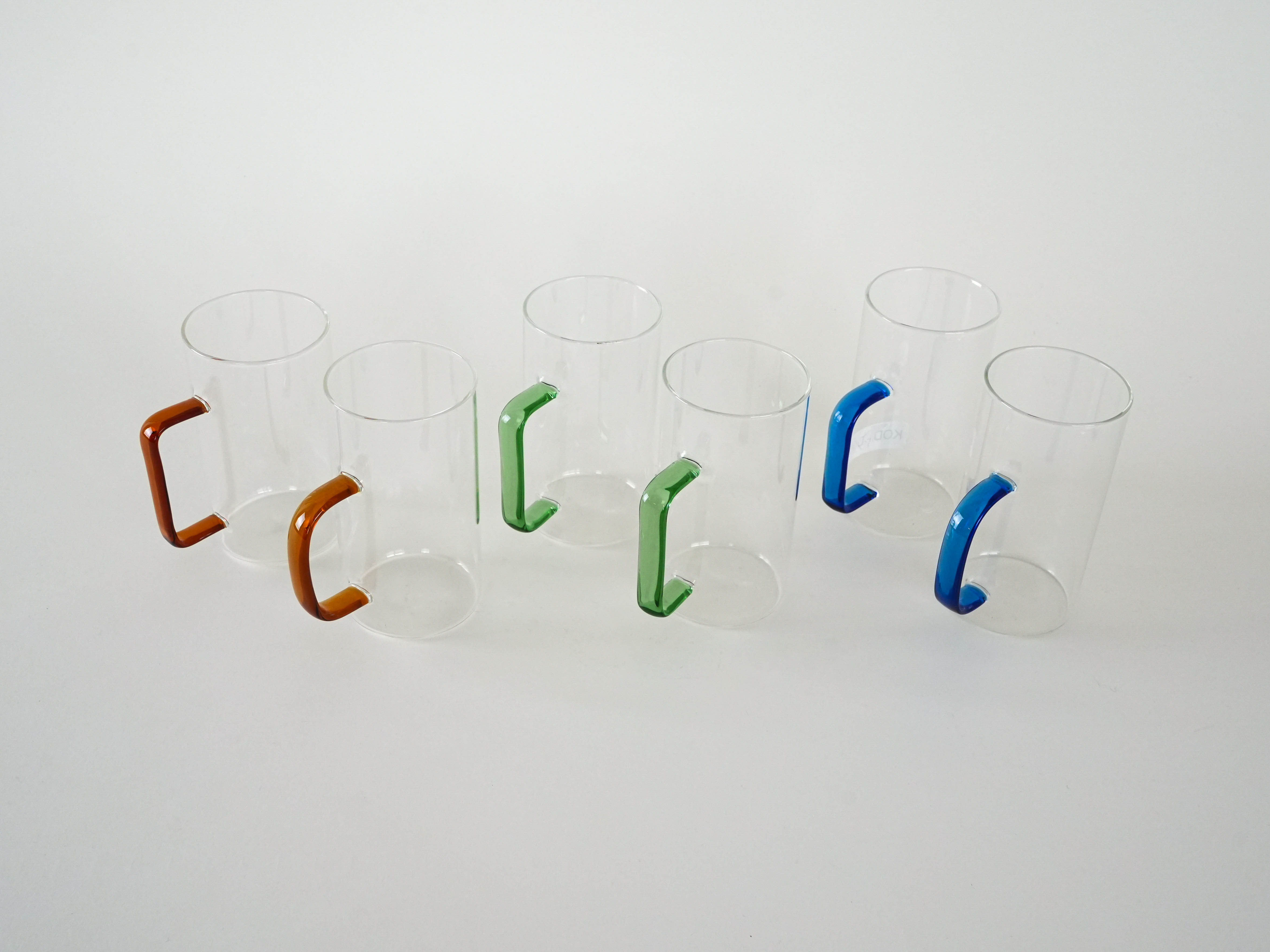 Glasses 6x Multicolored