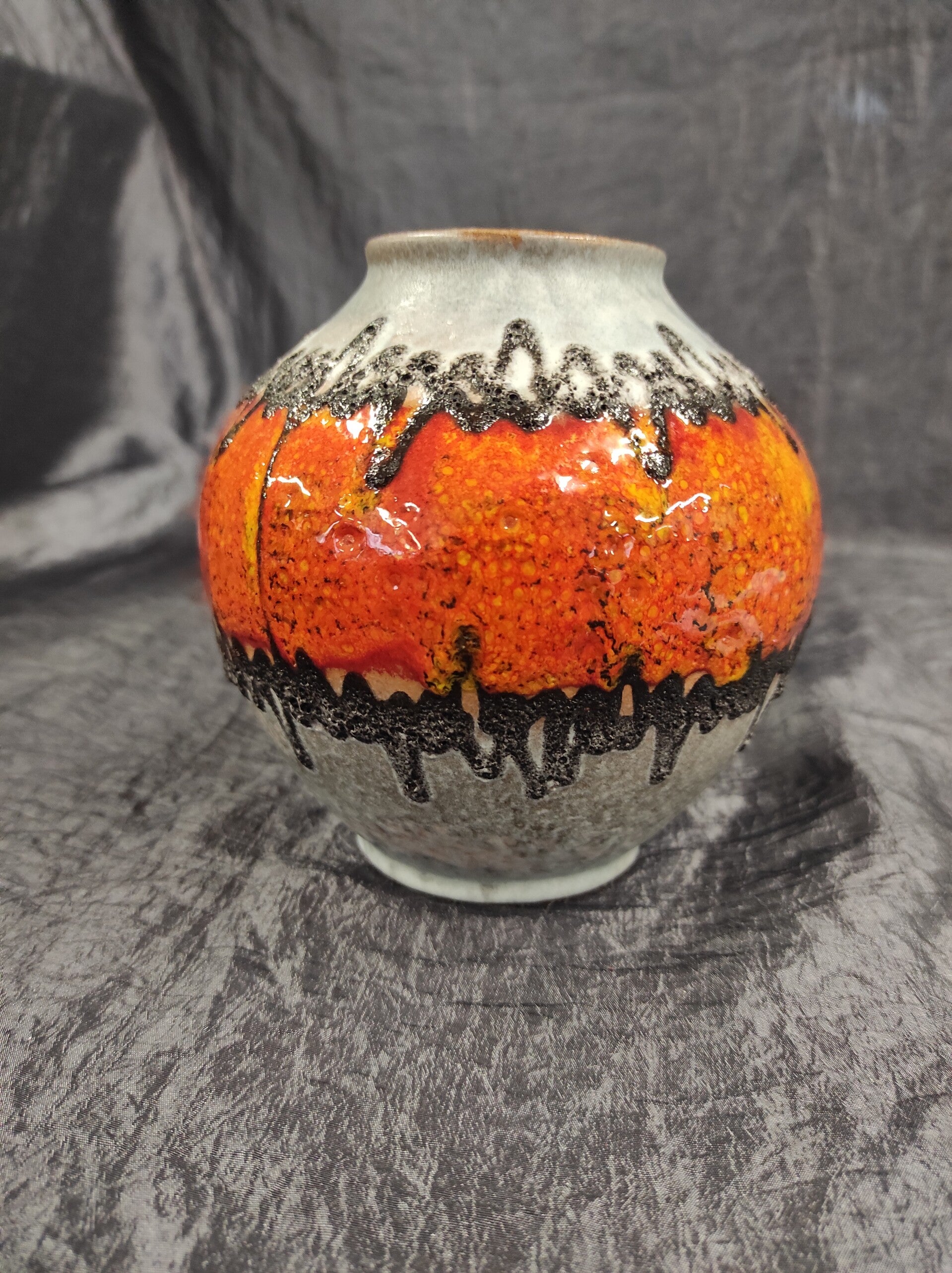 Vase Keramik 1970er Jahre