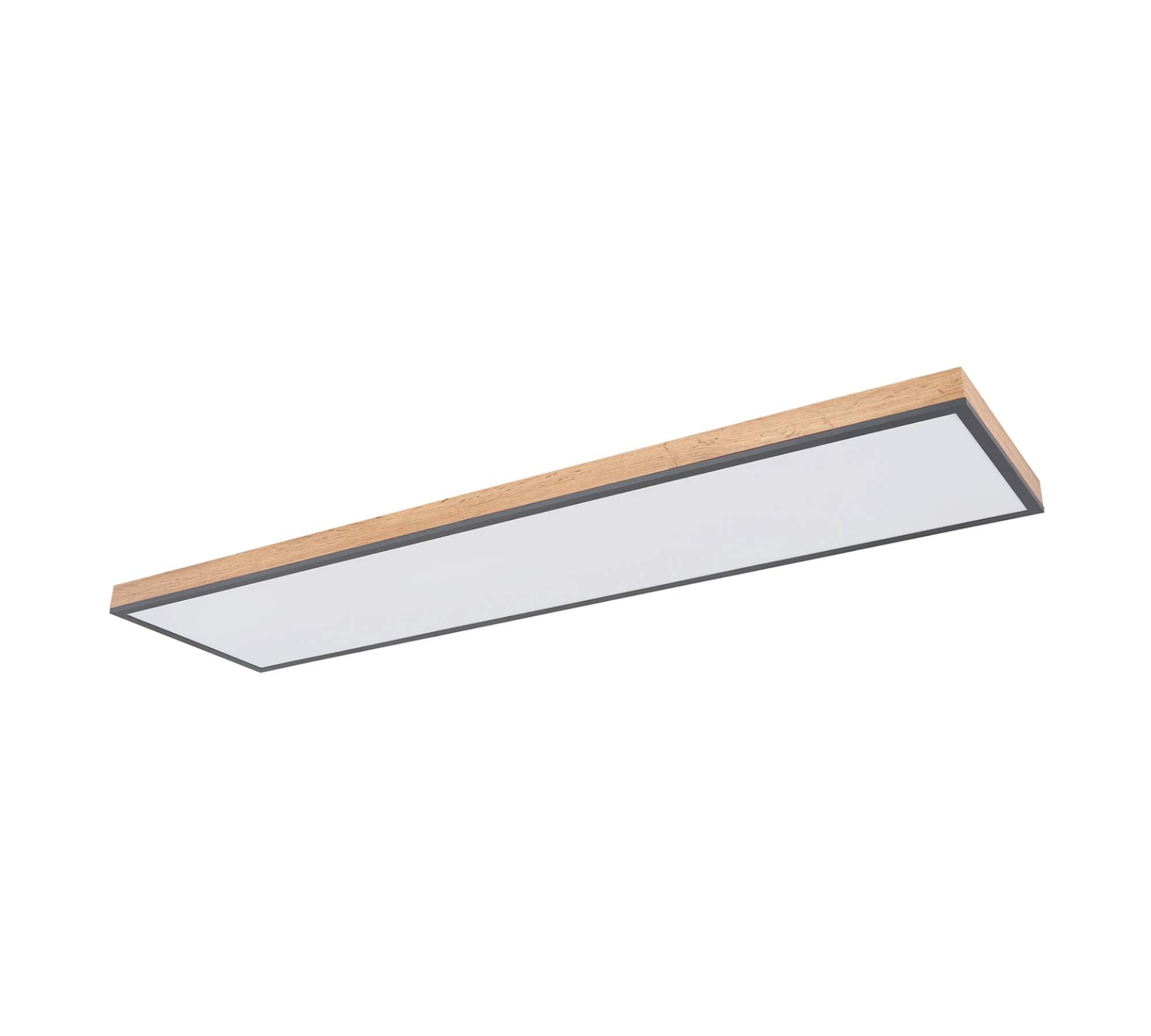 LED Deckenleuchte 1-flammig Acryl Aluminium