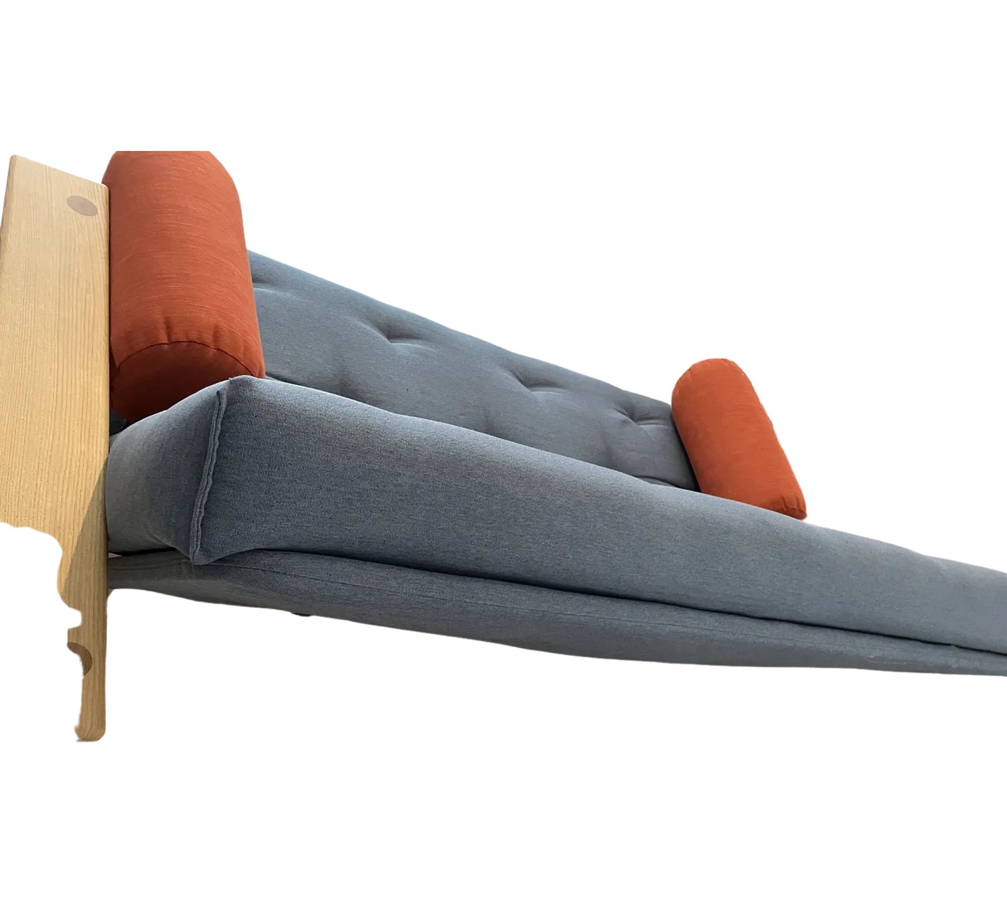 Baldar Schlafsofa Holz Blau