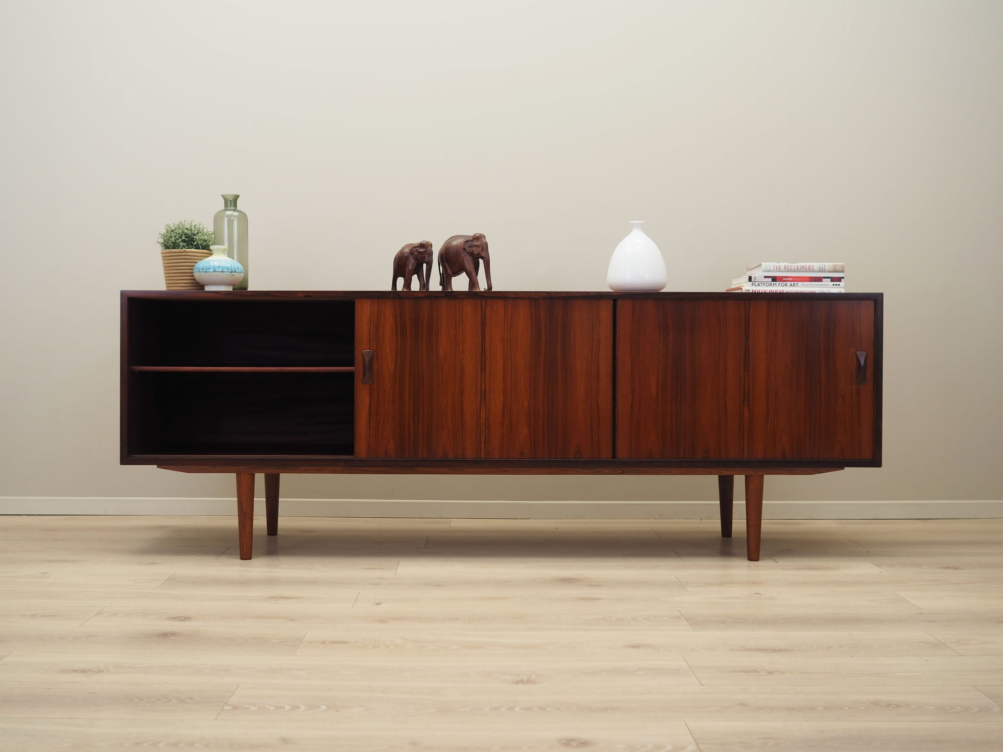 Vintage Sideboard Palisanderholz Braun 1960er Jahre