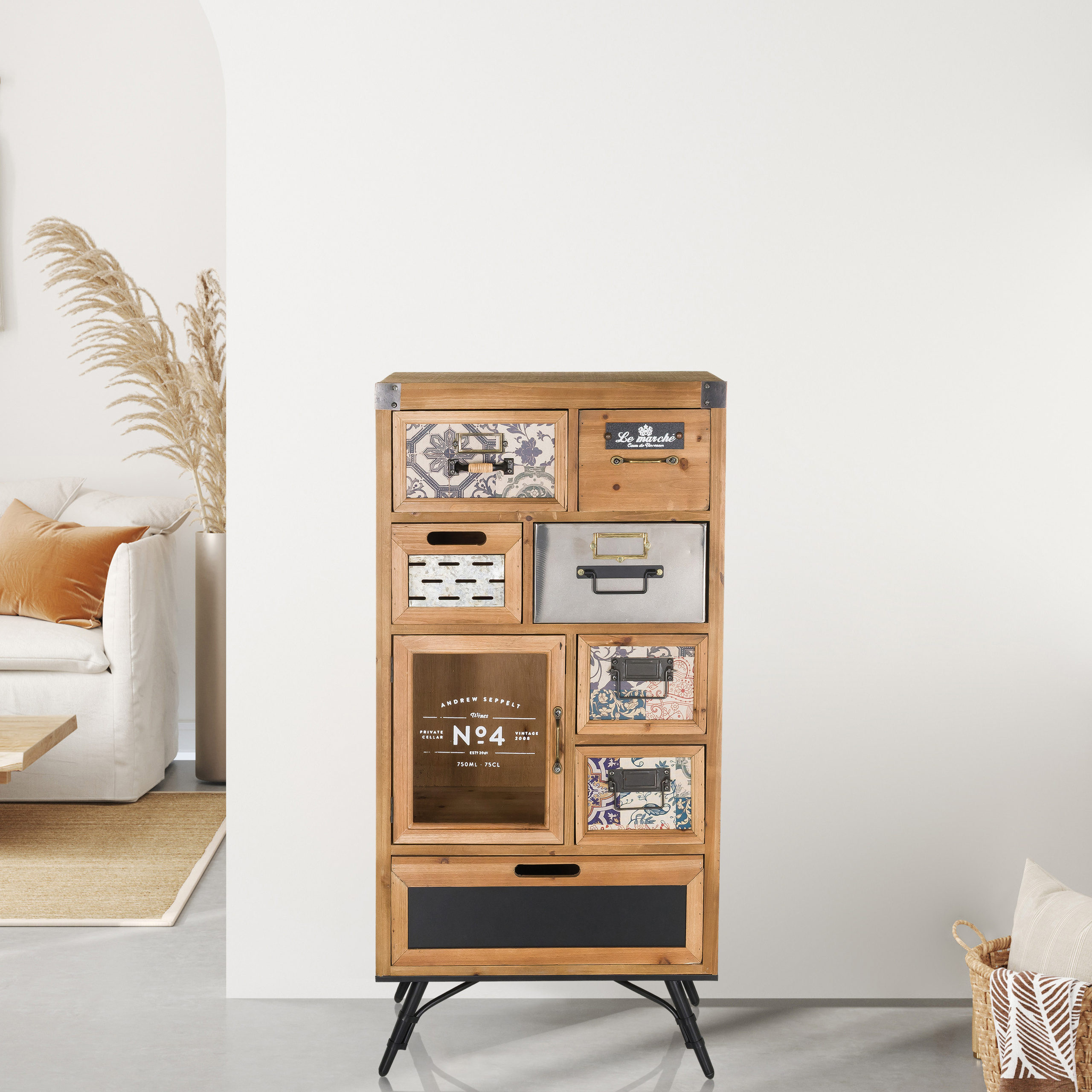 CONTINENTO S Kommode Tannenholz