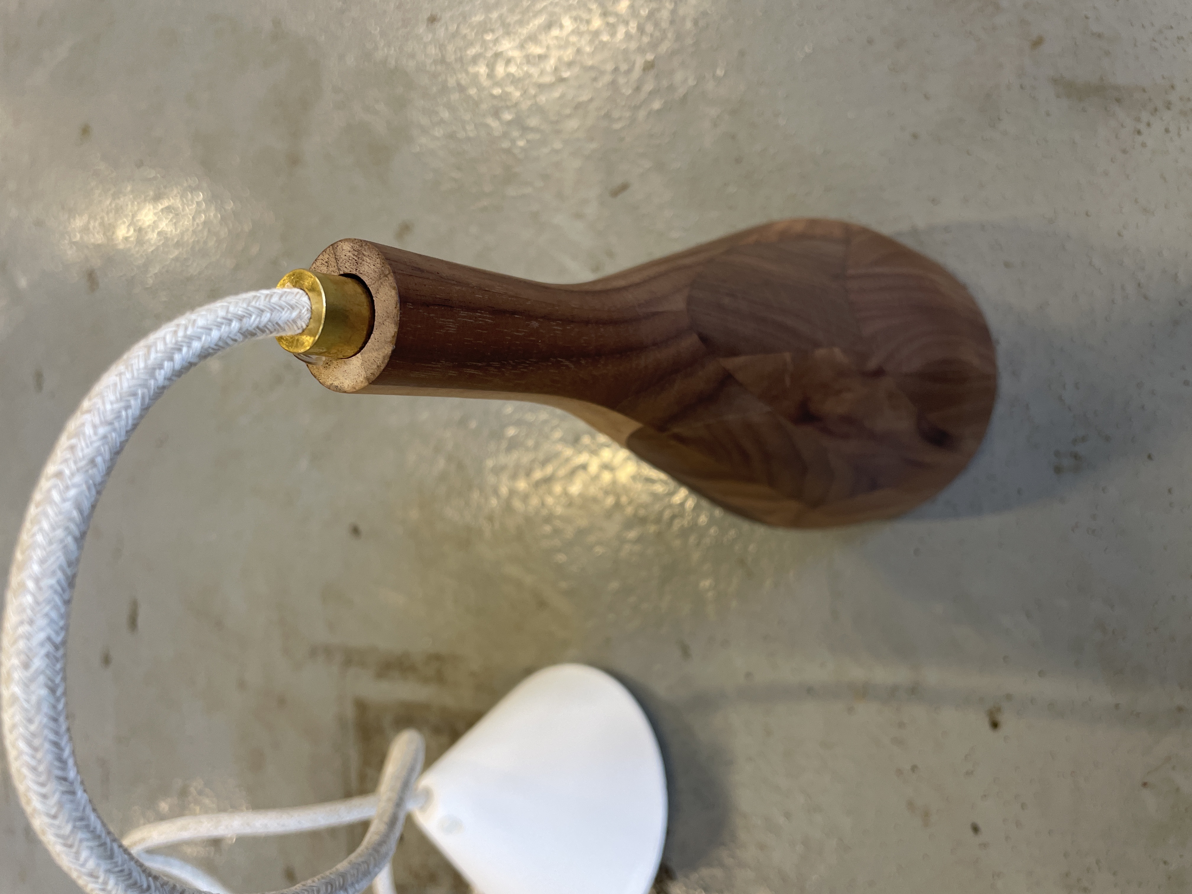 Timber M Pendelleuchte Holz Braun