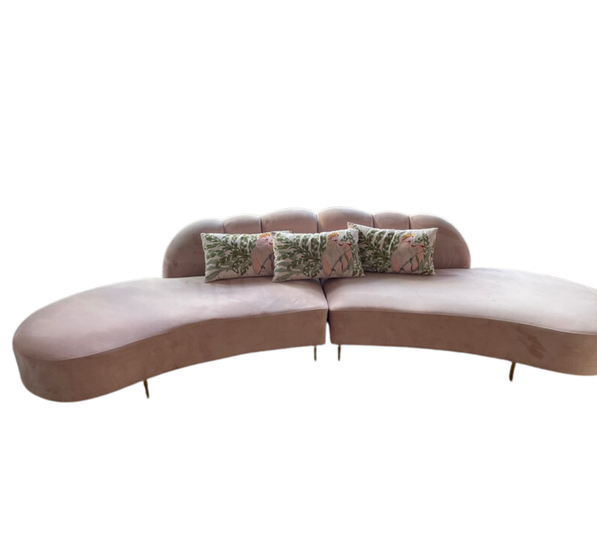 Sofa Samt Rosa