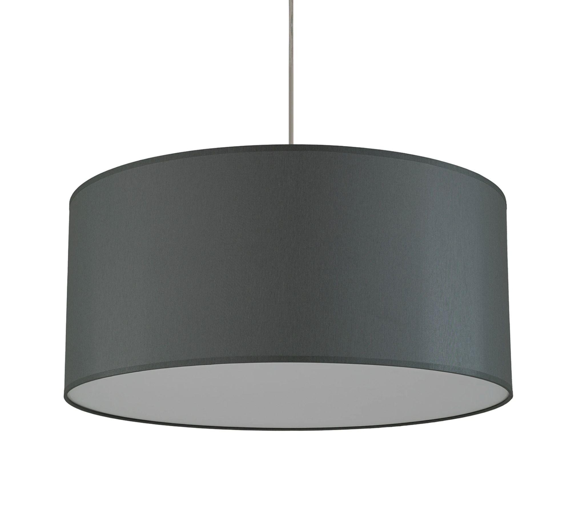 Pendant light 1-light cotton fabric steel