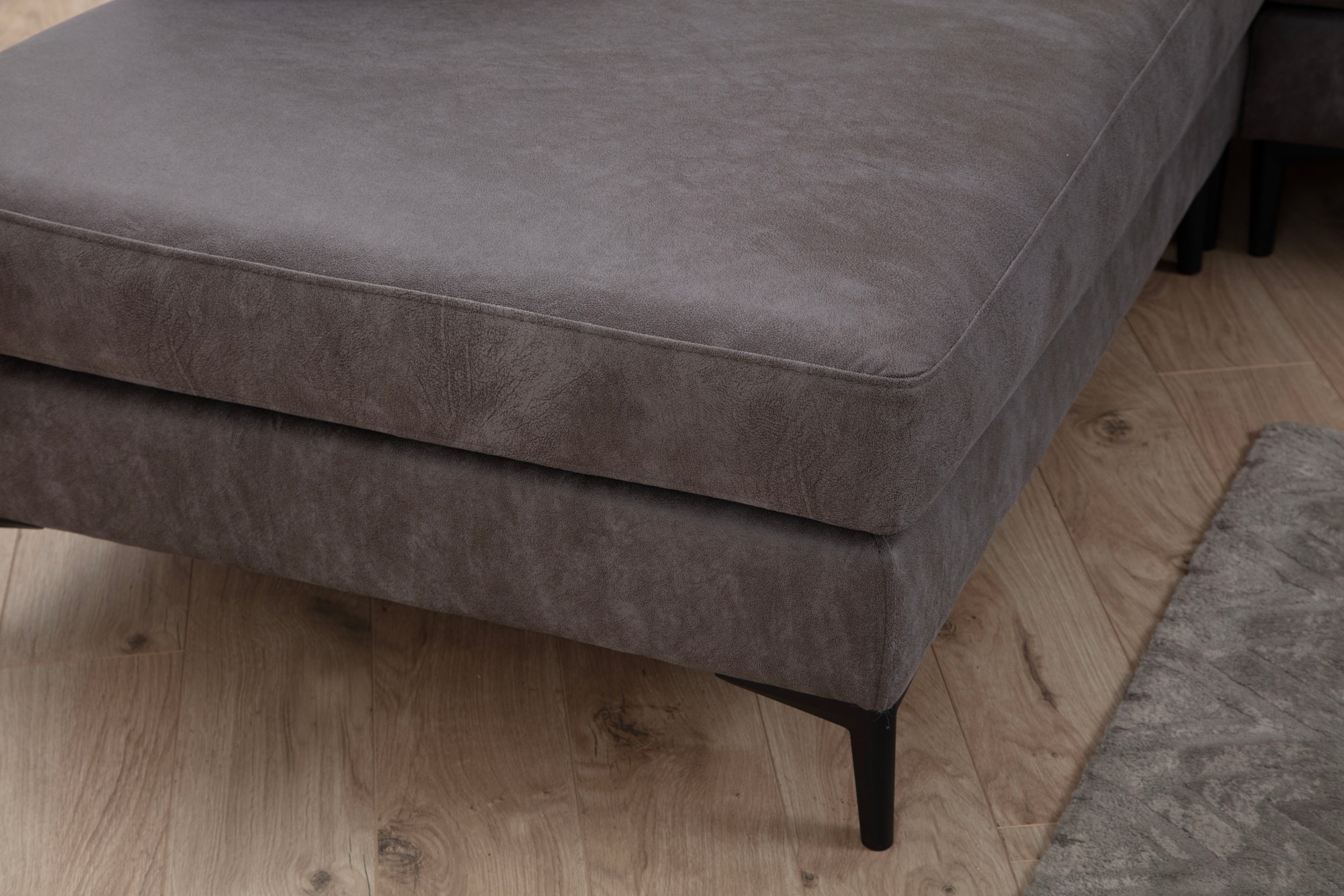 Porto Corner Sofa Charcoal