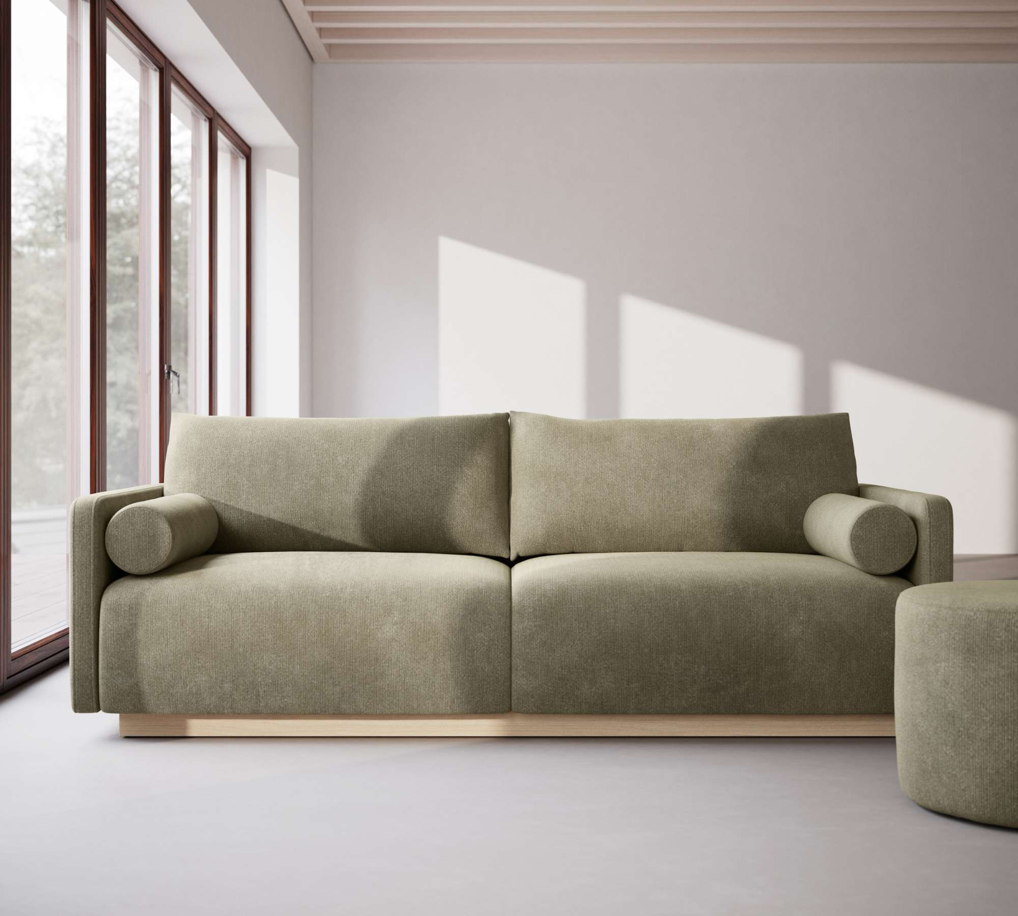 Kenta Sofa 3-Sitzer Free Sage