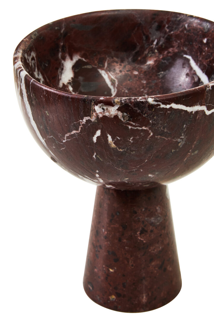 Salmo Small Bowl Marble Red