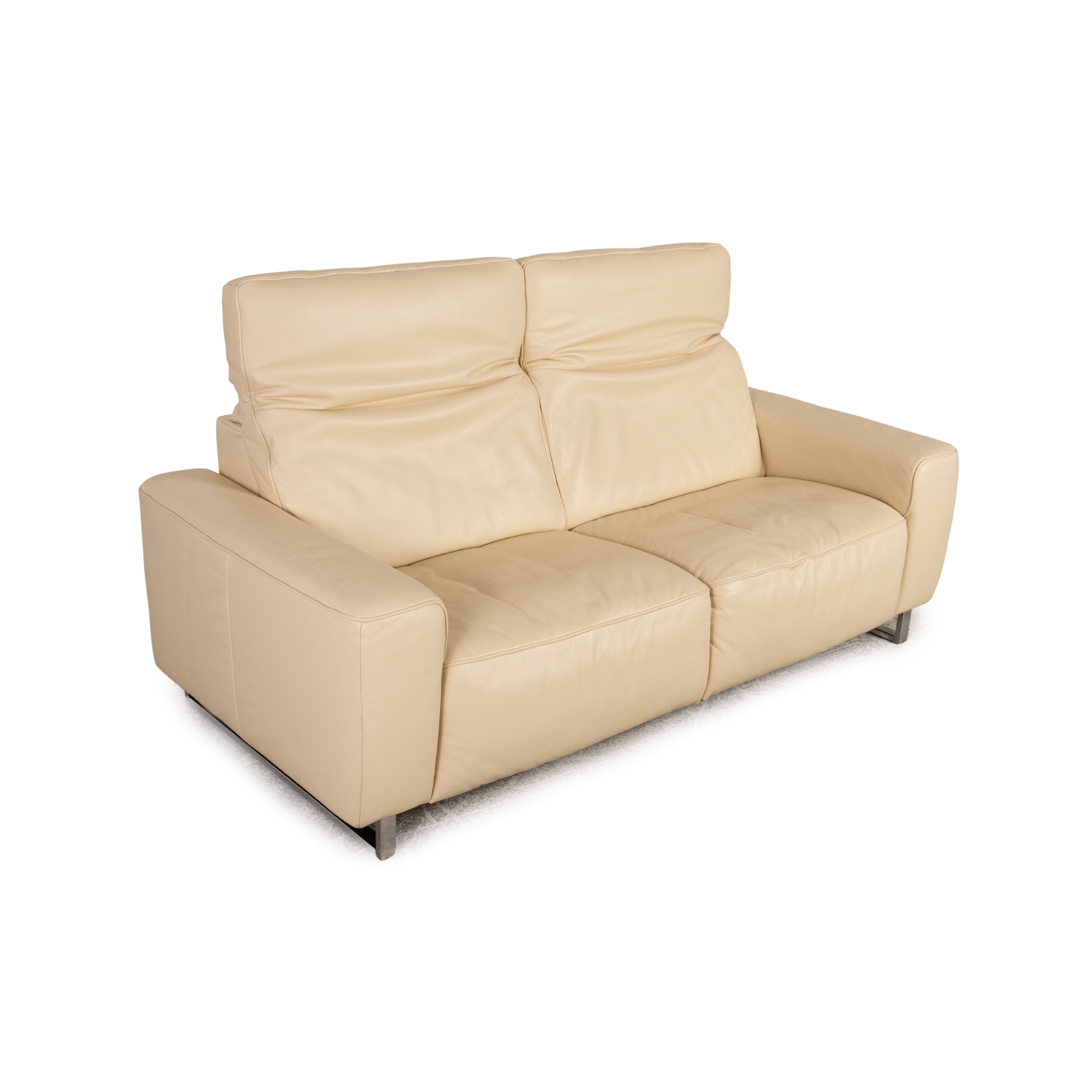 MR 6070 Sofa 3-Sitzer Leder Creme