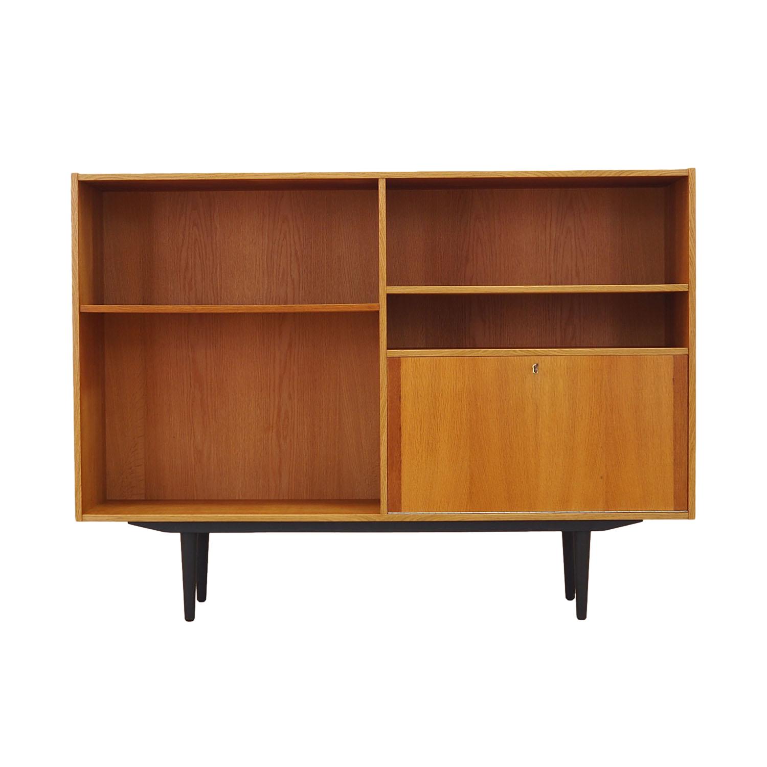 Bücherregal Holz Braun 1970er Jahre 