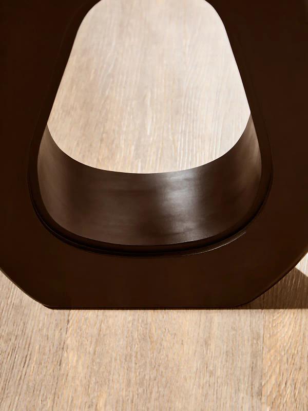 Walsa Black Finish Mango Holz Beistelltisch
