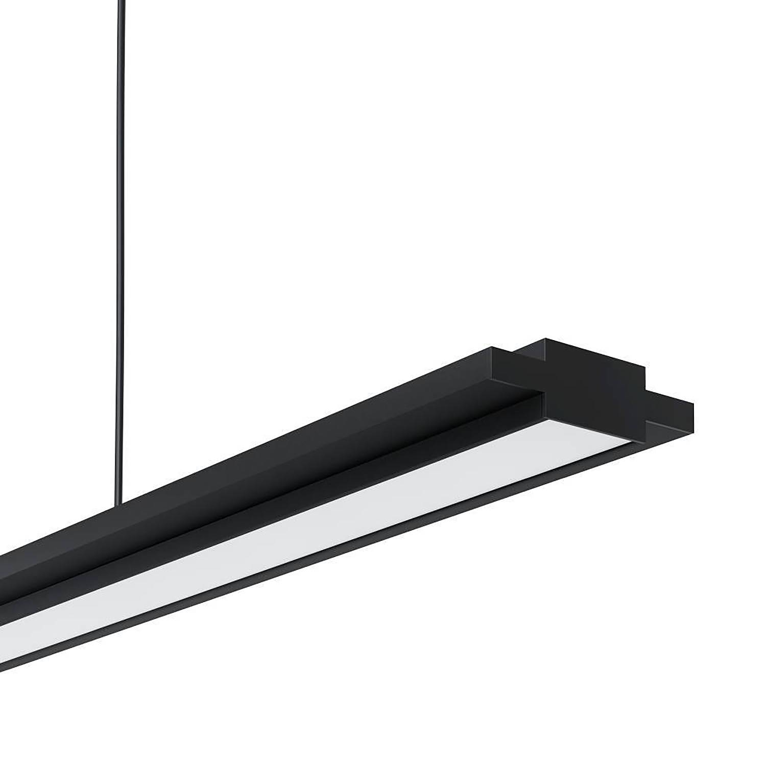 Cambulos Pendelleuchte Stahl Polycarbonat 2-flammig