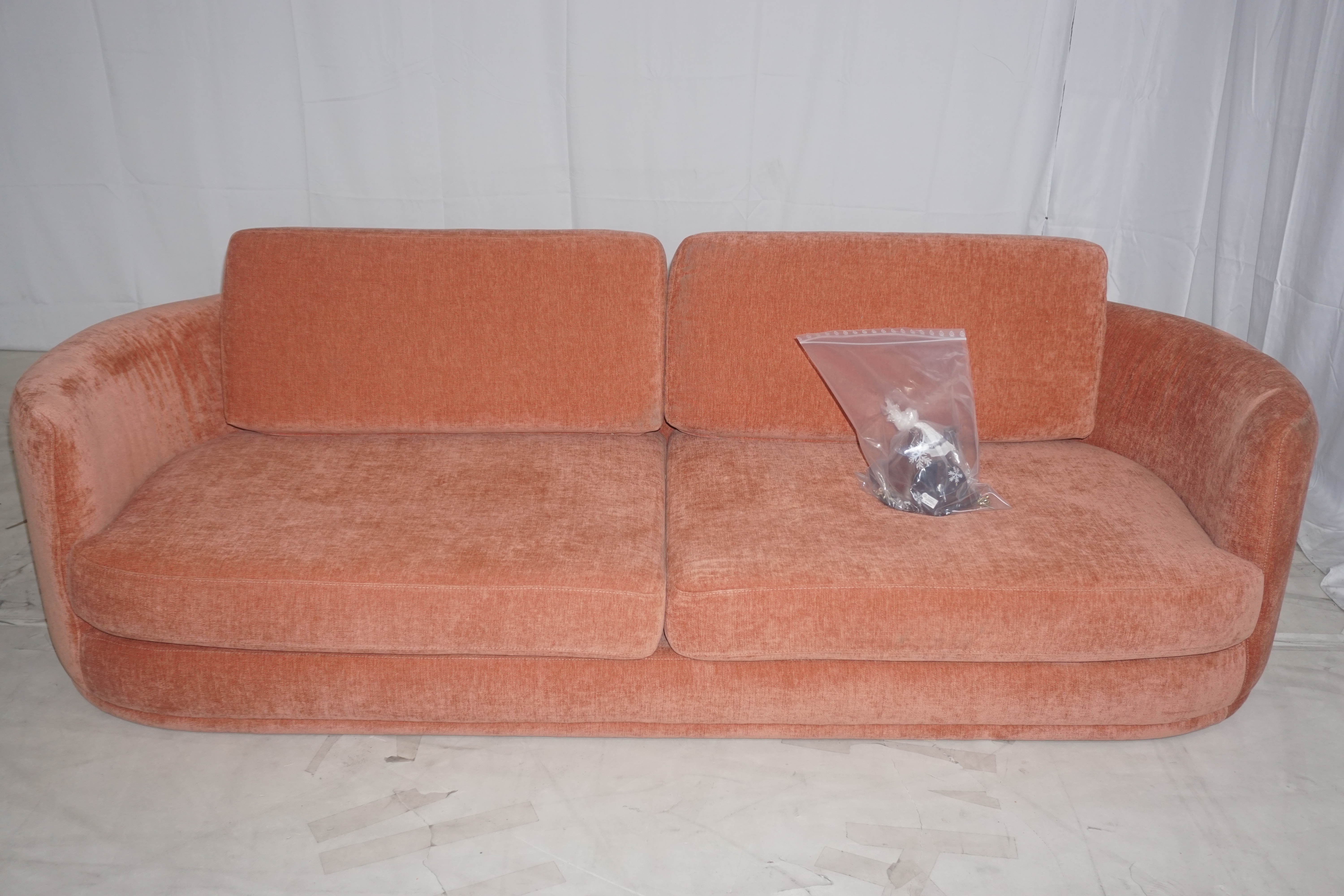 Elinor Sofa 3-Sitzer Danny Dusty Rose