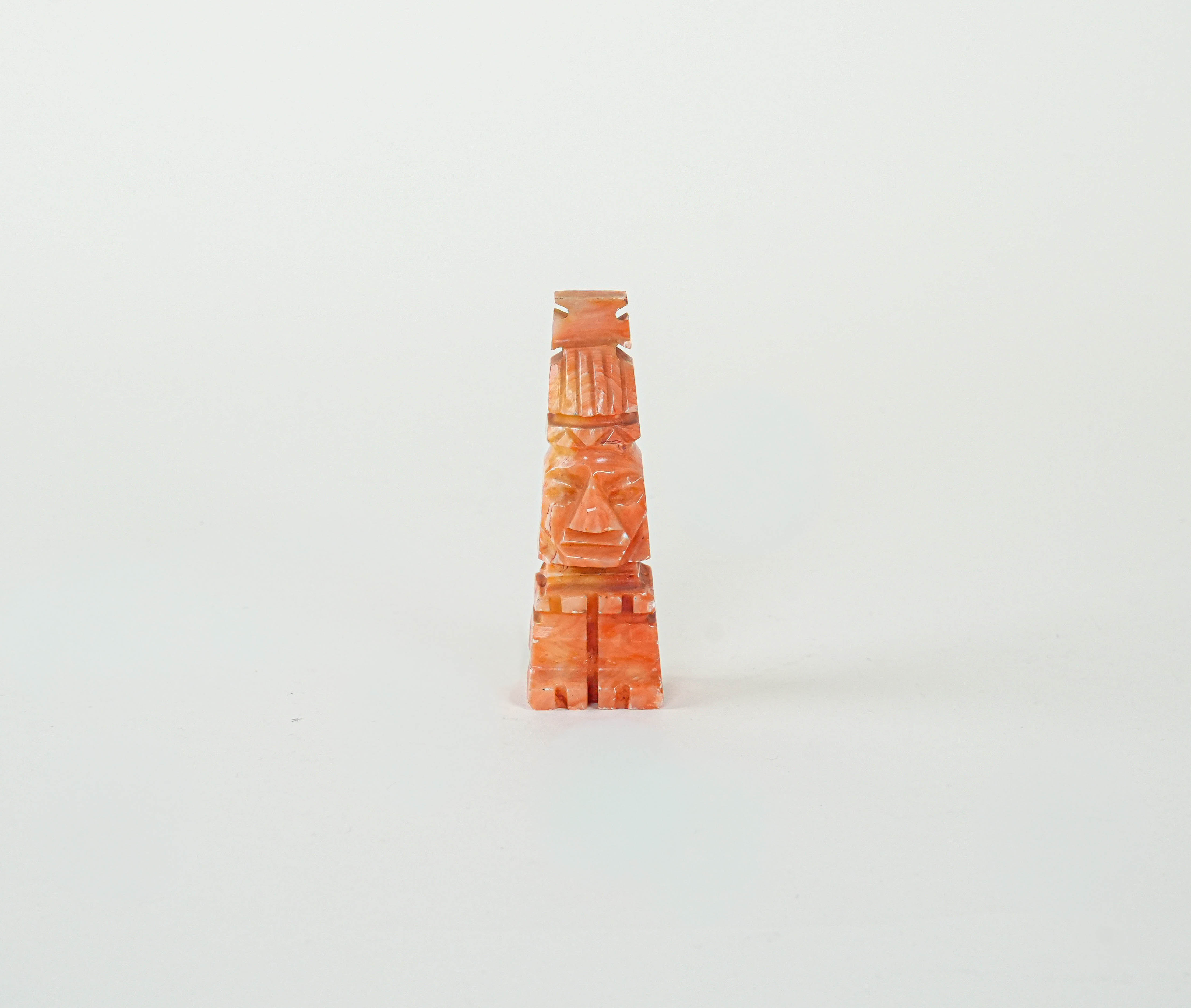 Steinskulptur Orange 1980er Jahre