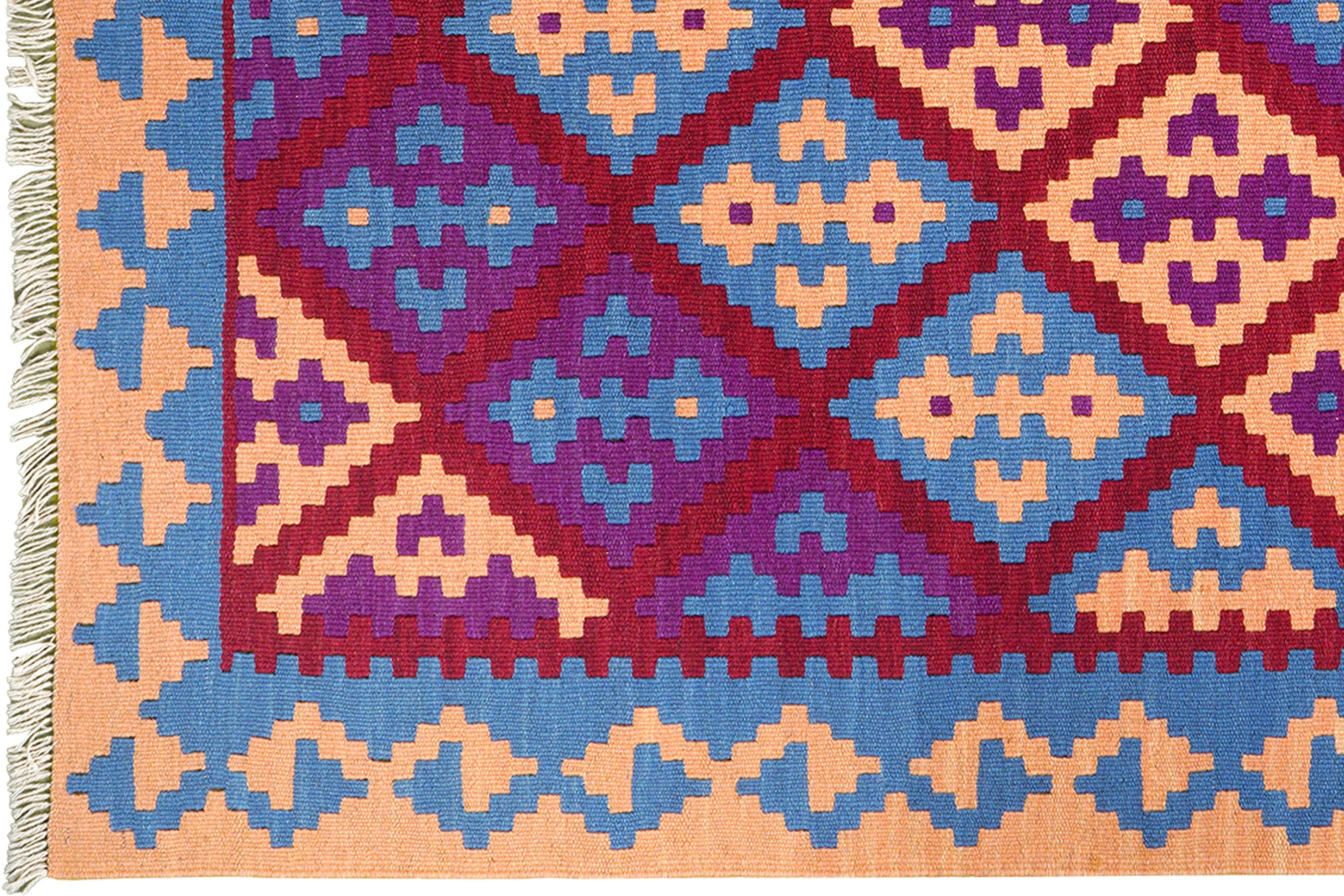 Kilim Gashgai Teppich Mehrfarbig