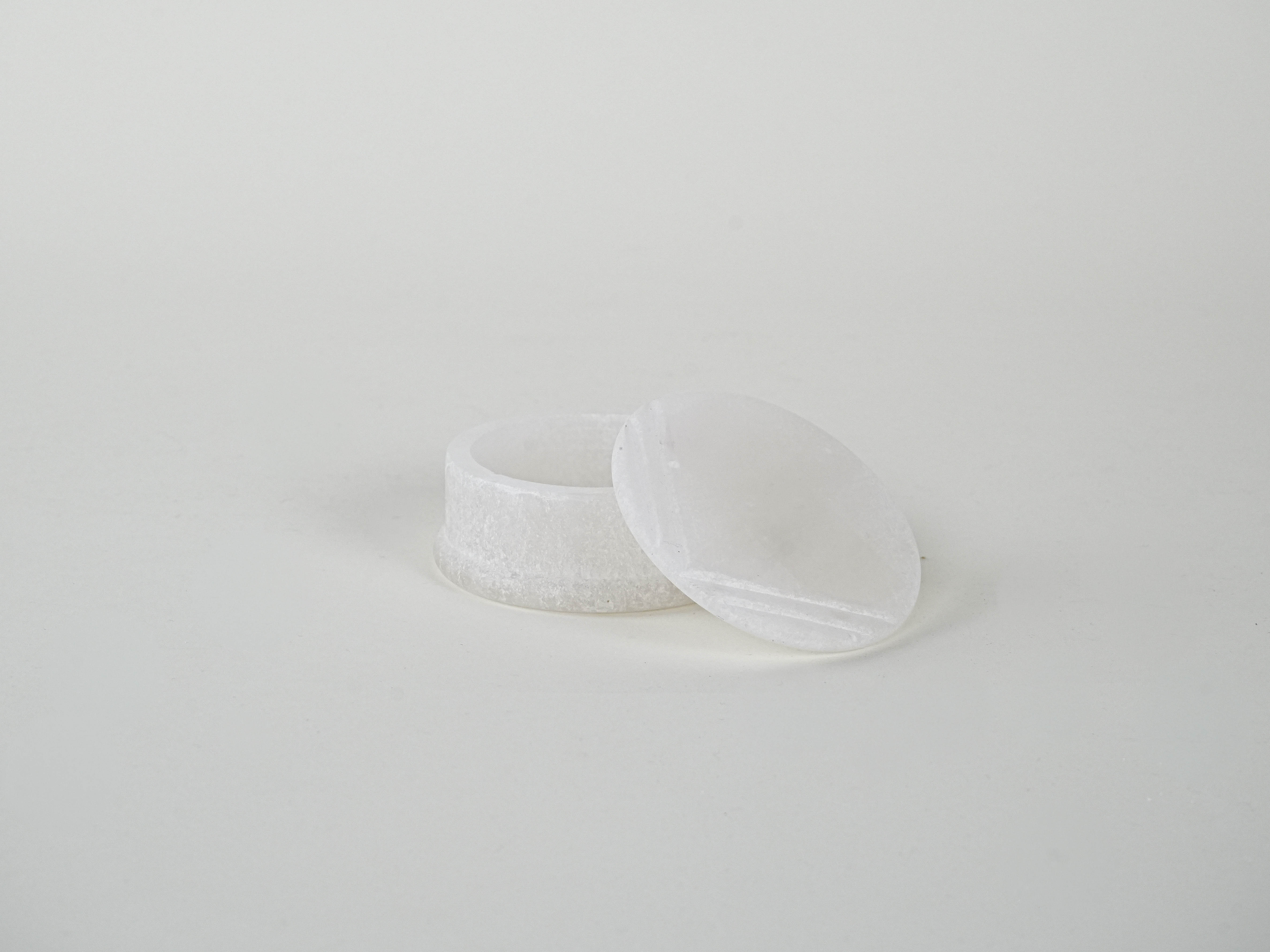 Box White Stoneware 1970s