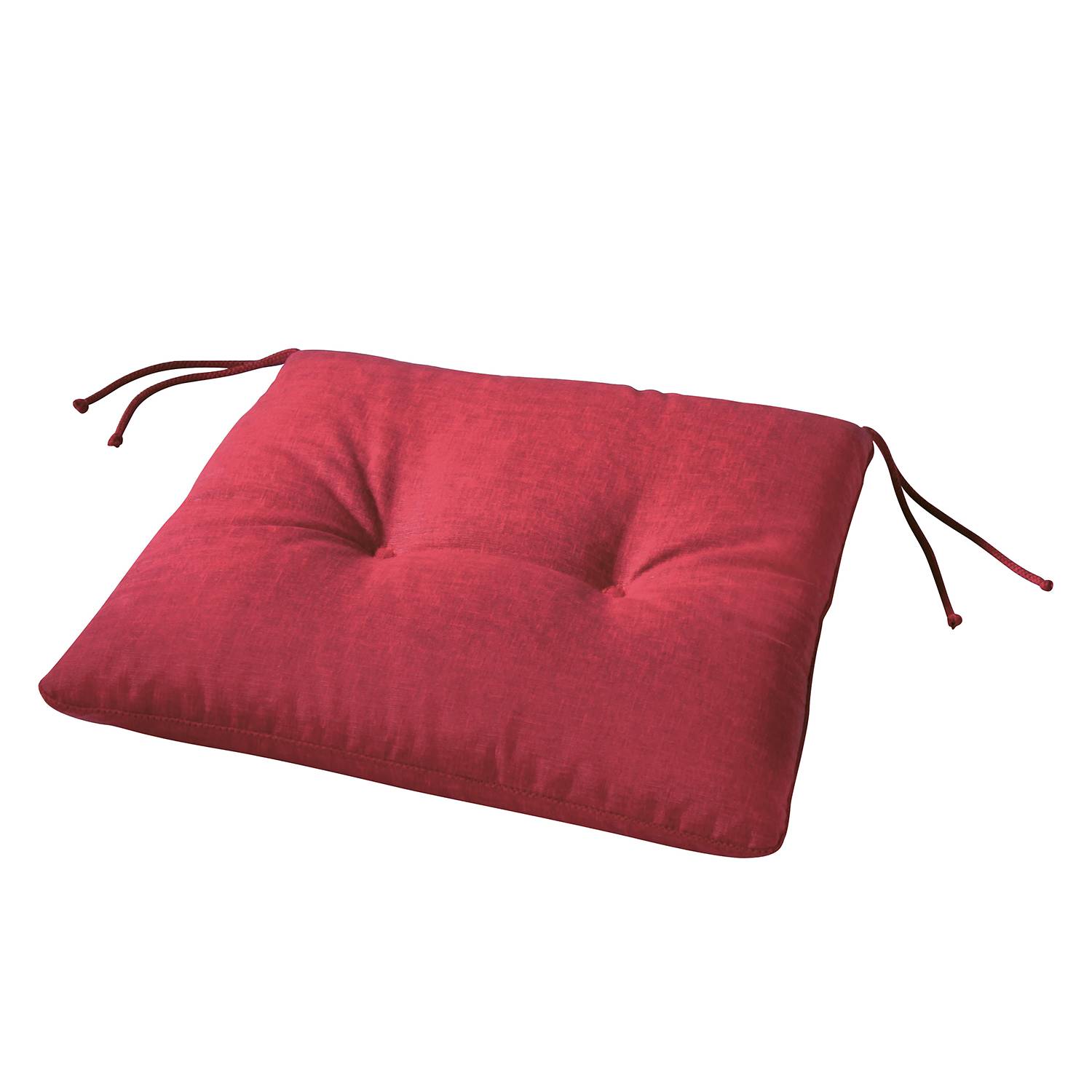 Sitzkissen Florencia Mischgewebe Rot