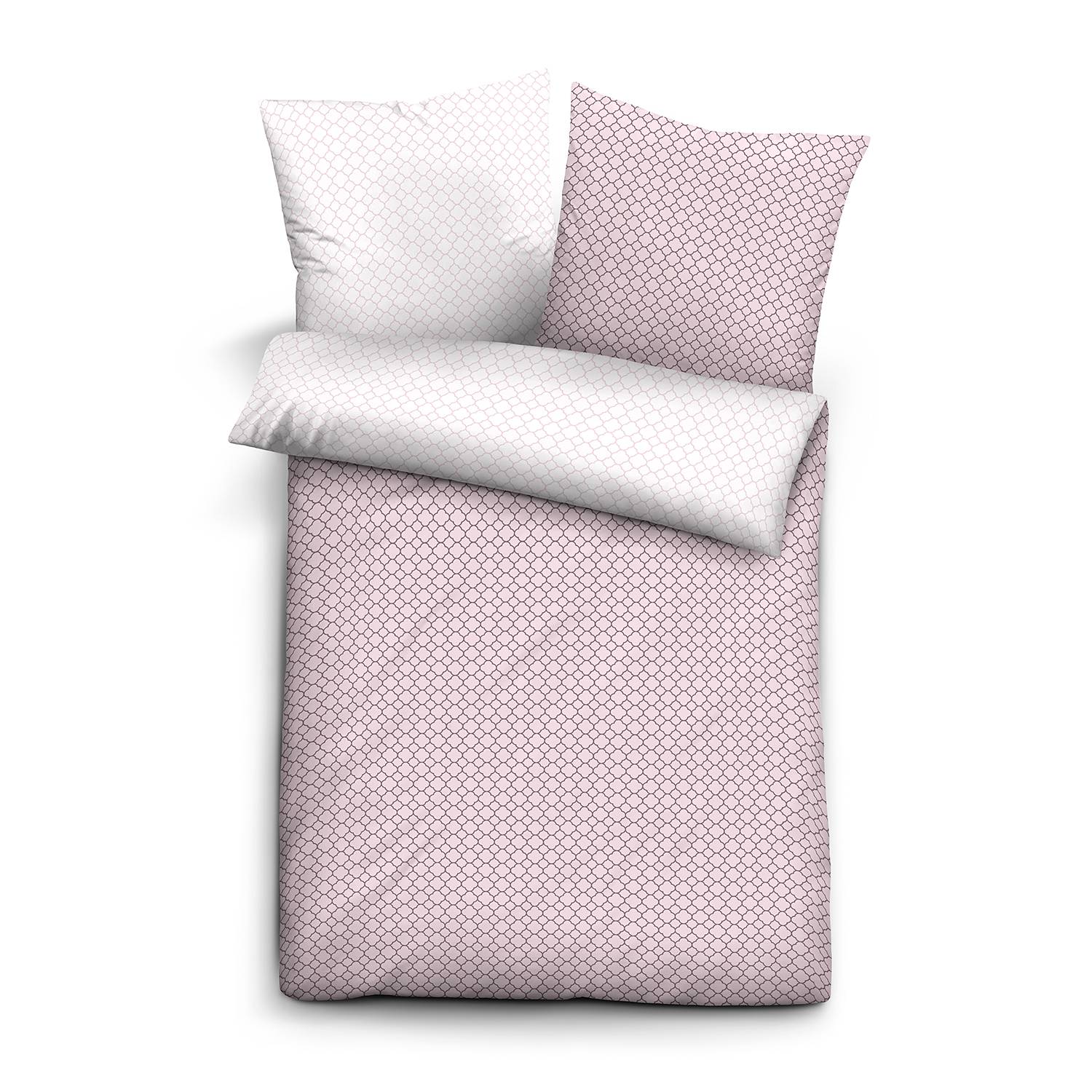Duvet cover Mako satin pink 135x200cm