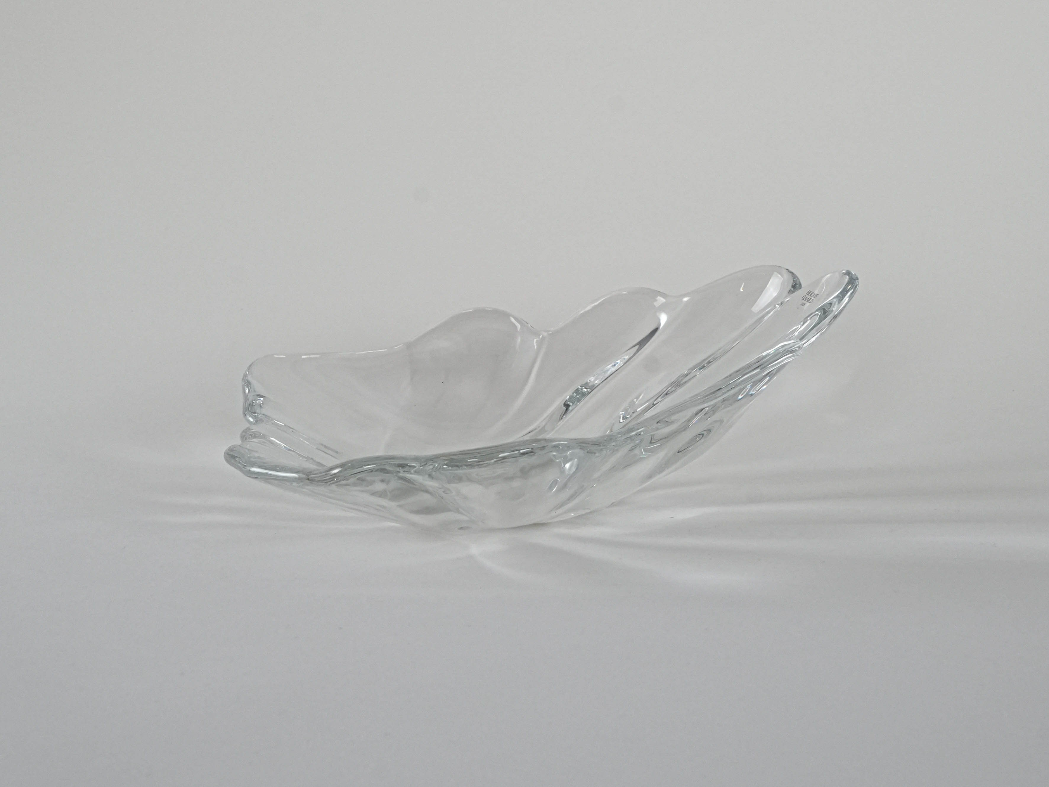 Glasteller Transparent