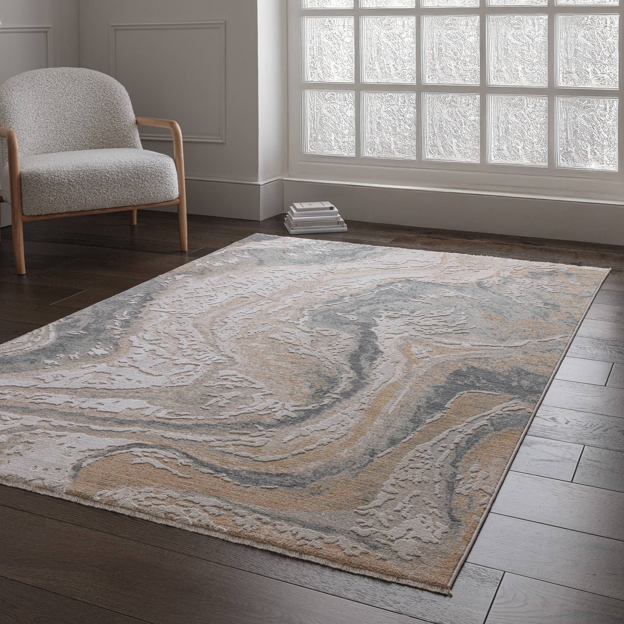 Seville Gold Carpet Cream 200x300cm