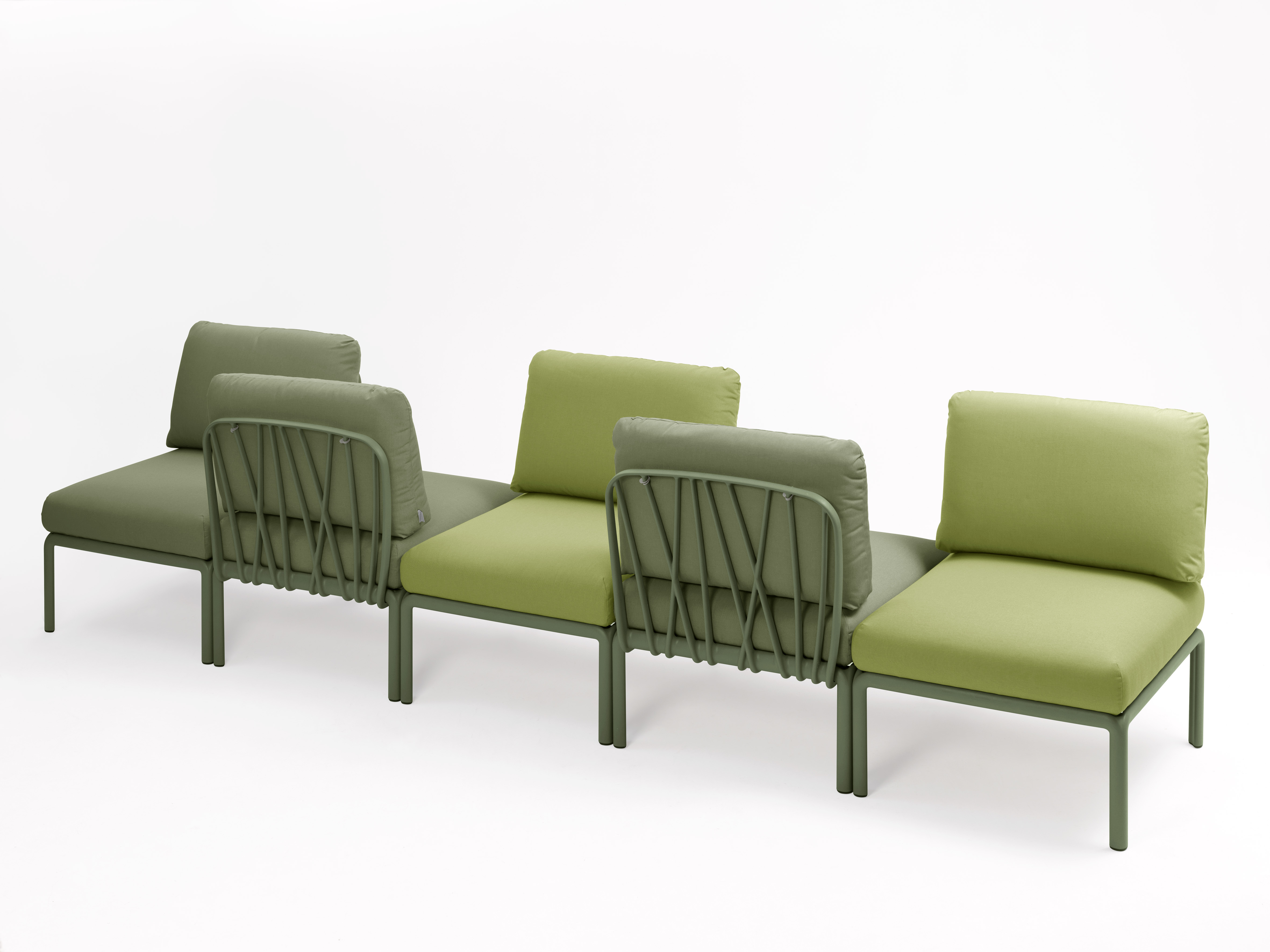 Komodo Rückenlehne Grün