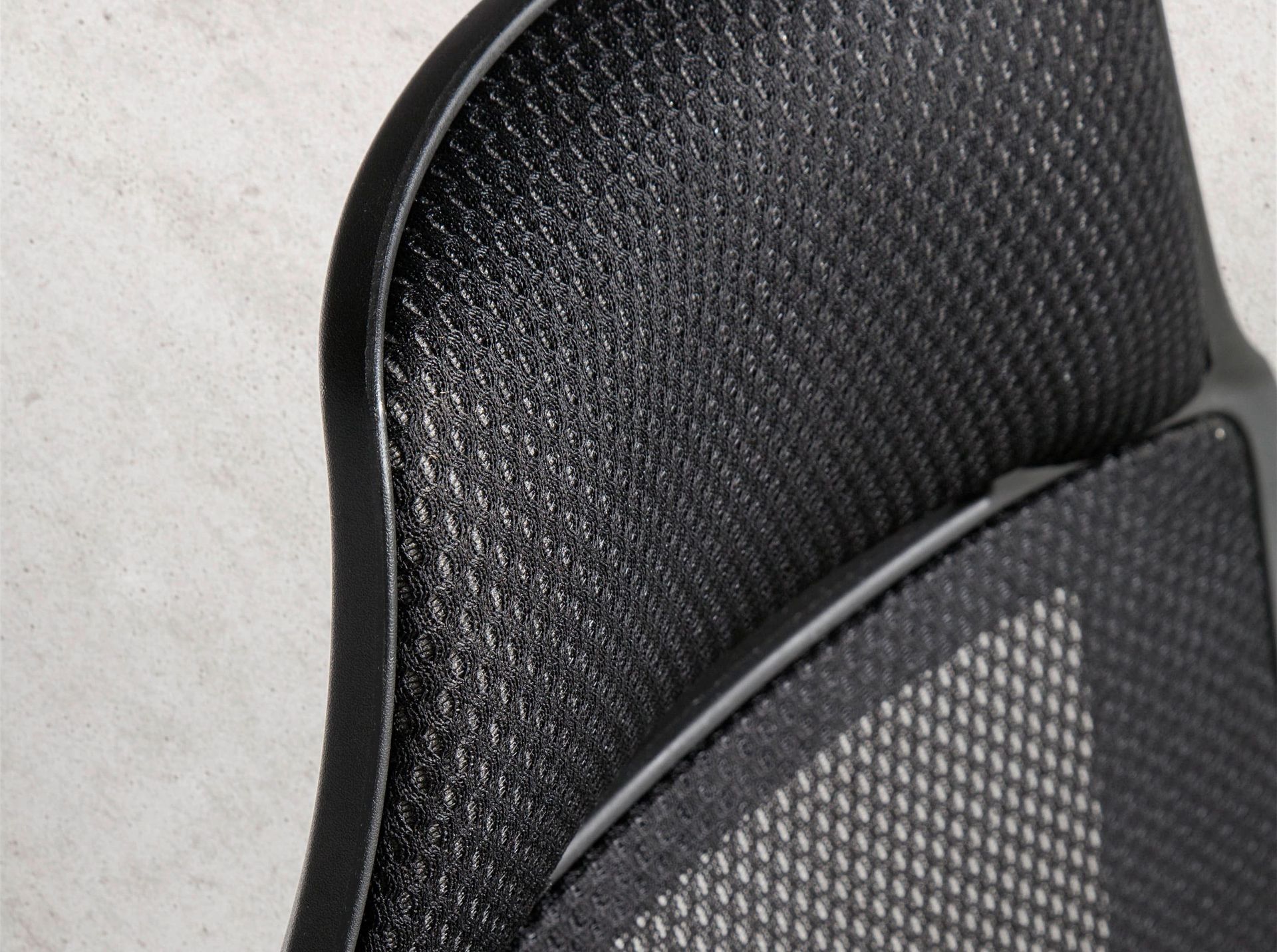 Office chair Swivel Mesh fabric Black