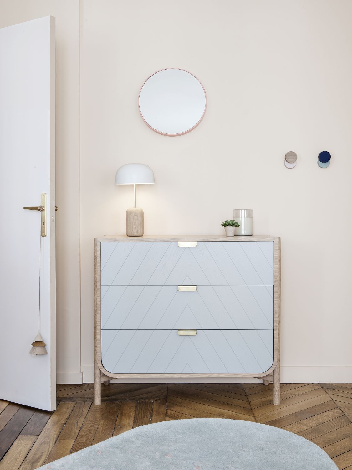 Marius Schubladen Kommode Grau