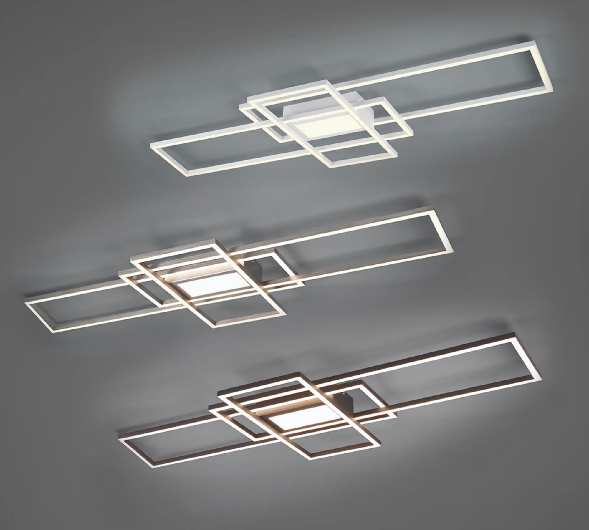 LED-Deckenleuchte Schwarz