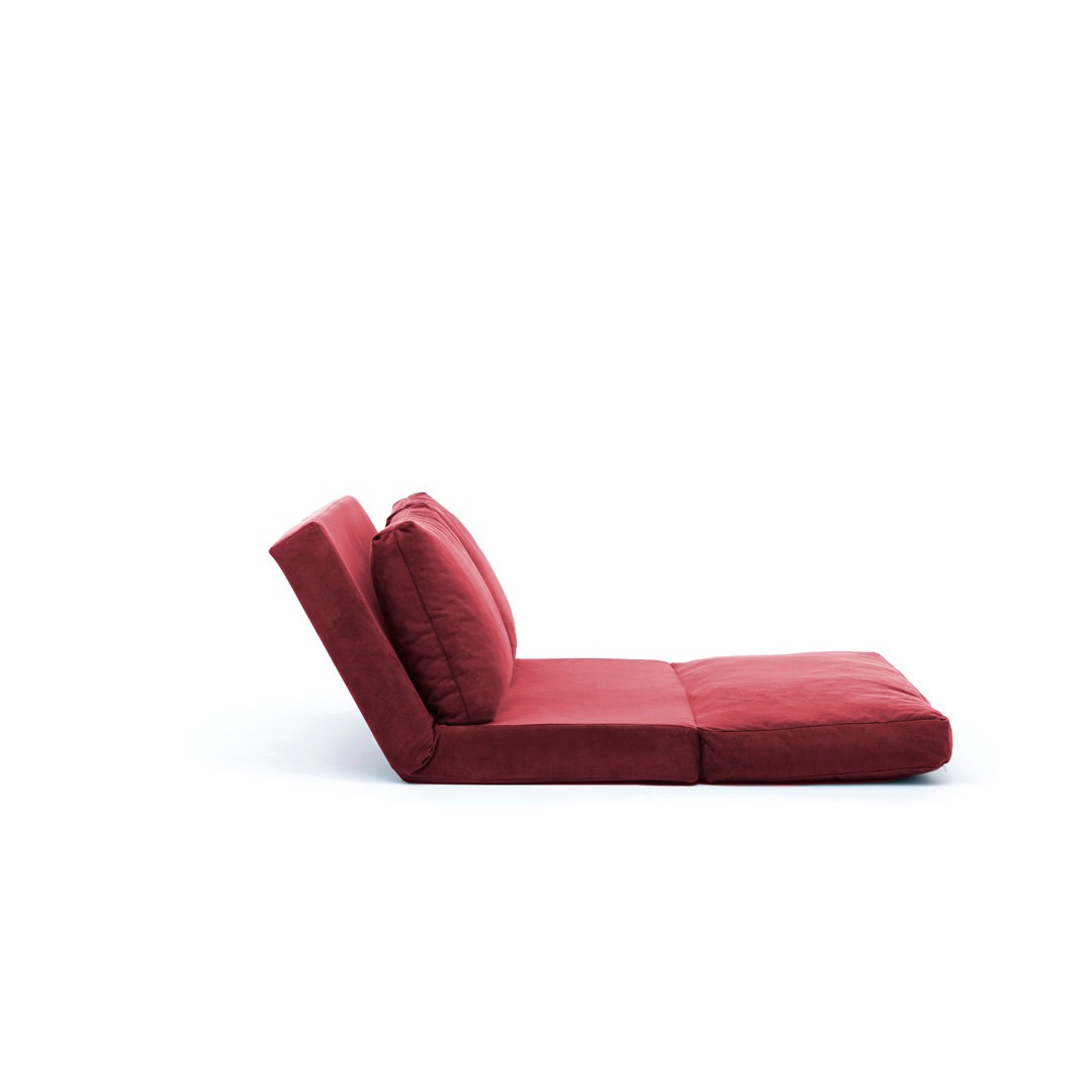 Taida Schlafsofa 2-Sitzer Maroon