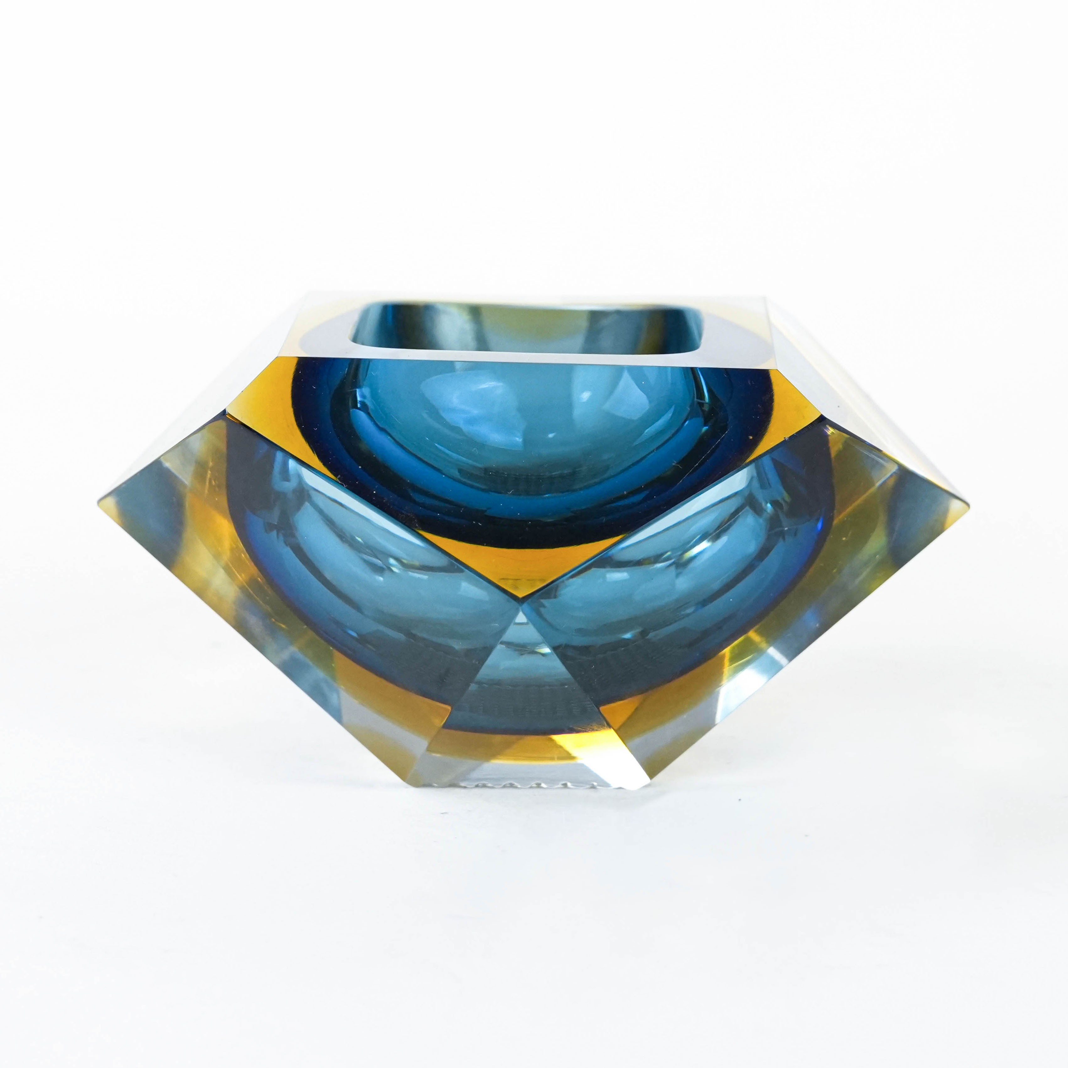 Bowl Murano glass Multicolored 1960s