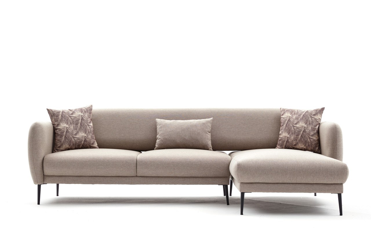 Venus Sofa Récamiere Rechts Creme