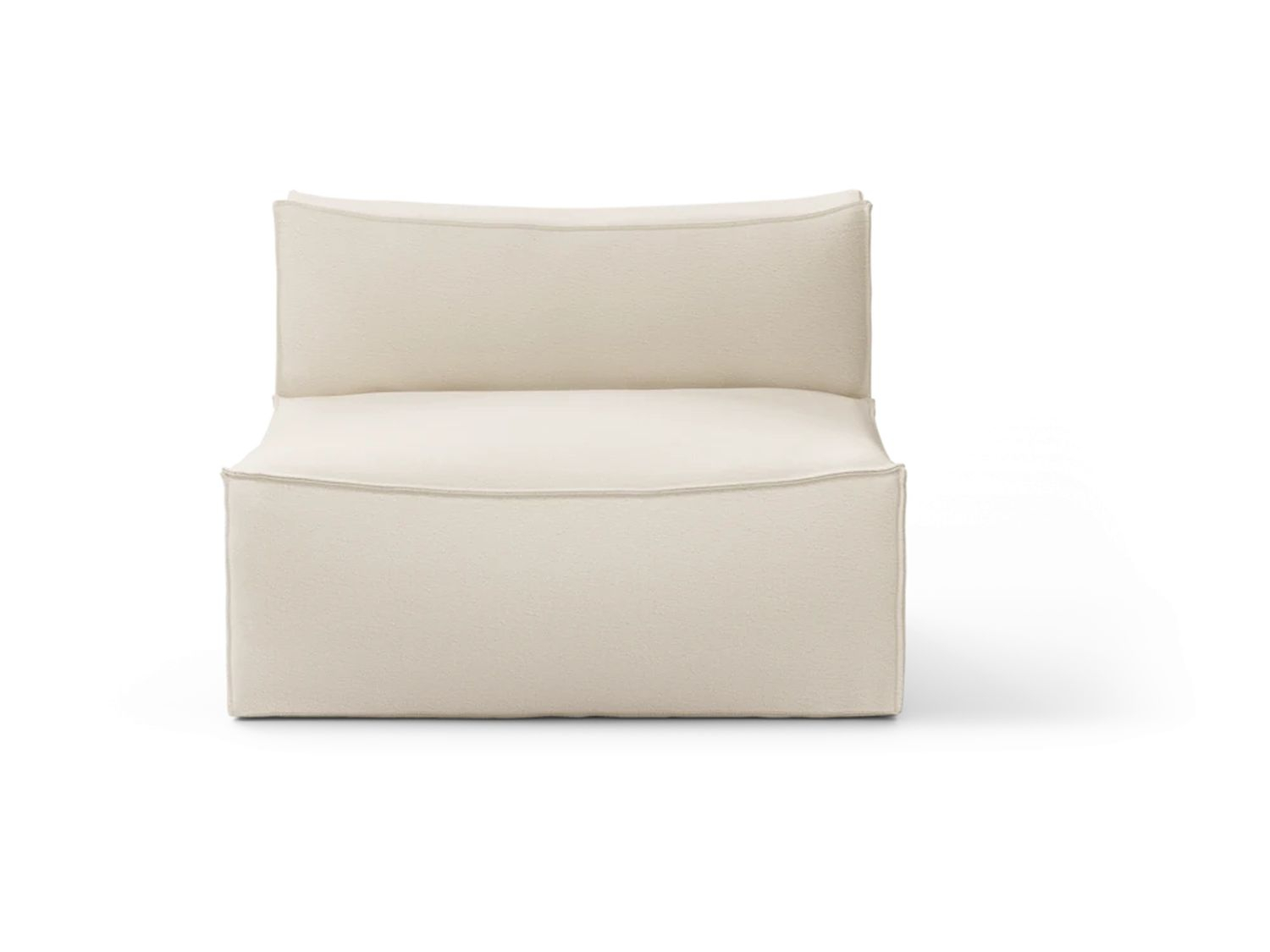 Catena Sofa Mittelmodul Weiß