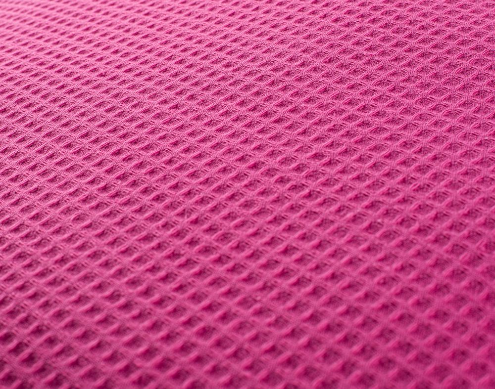 Kissenhülle aus Waffelpiqué 100% Baumwolle Pink