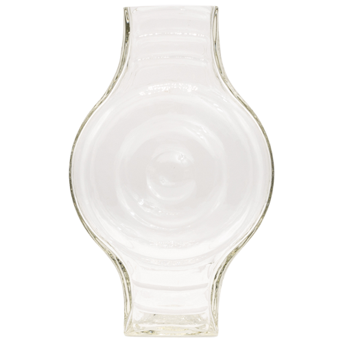 Infinite Round Vase Glas Transparent