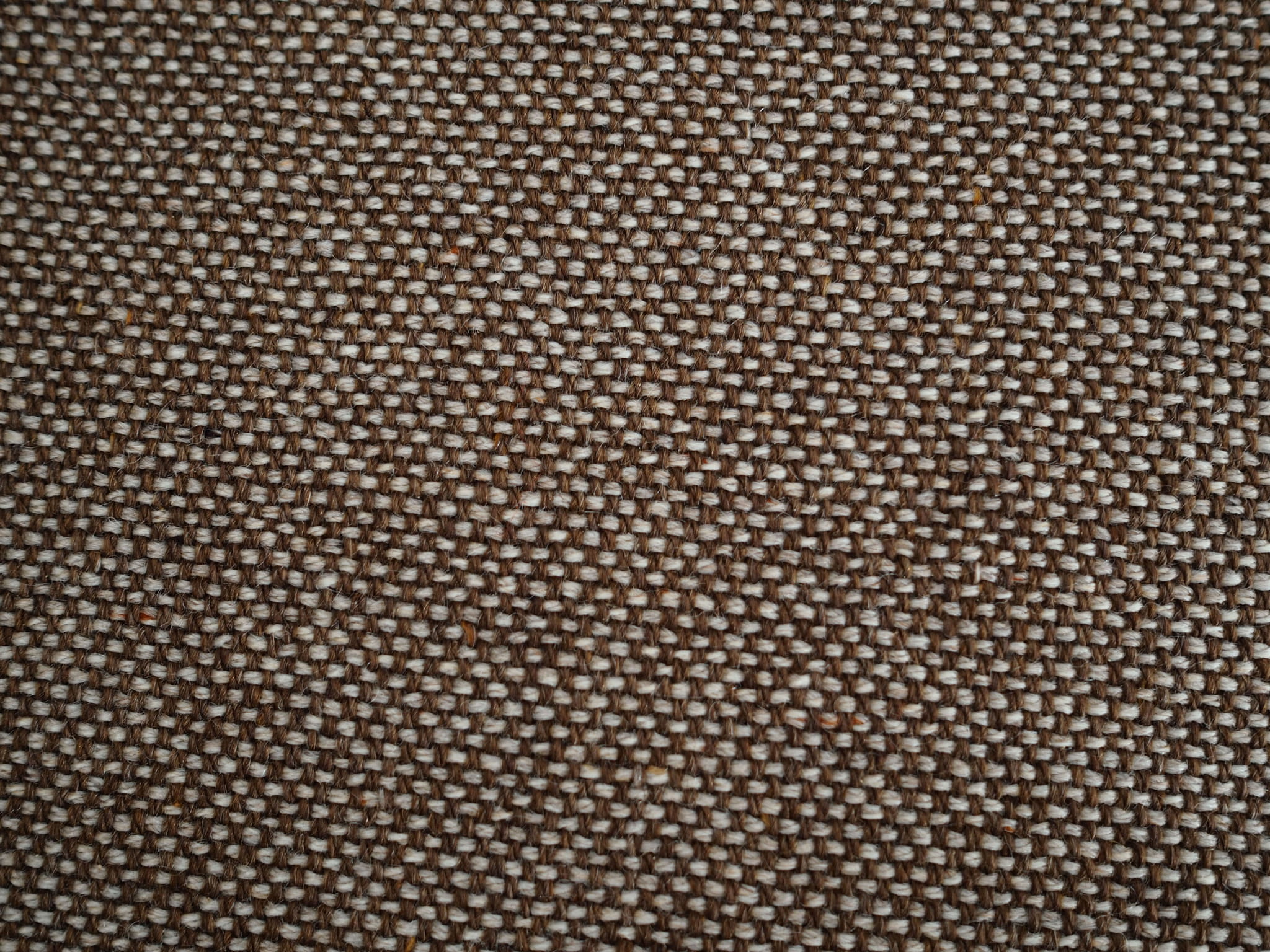 Vintage Stuhl Metall Textil Braun 1970er Jahre 