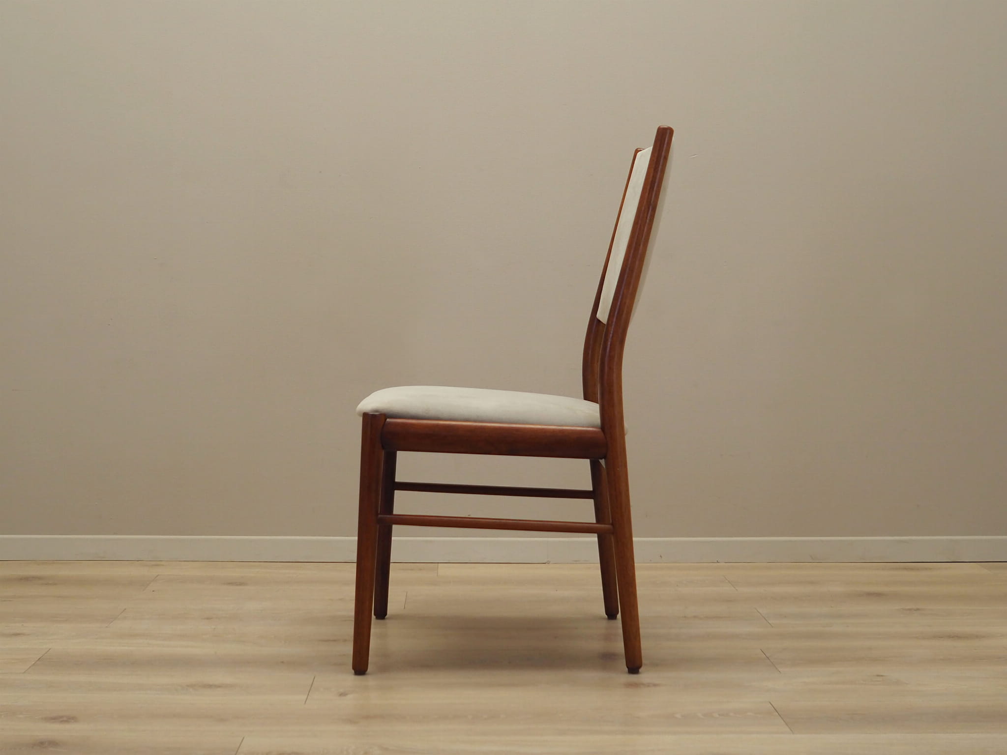 Set of six Mahogany chairs 1970s