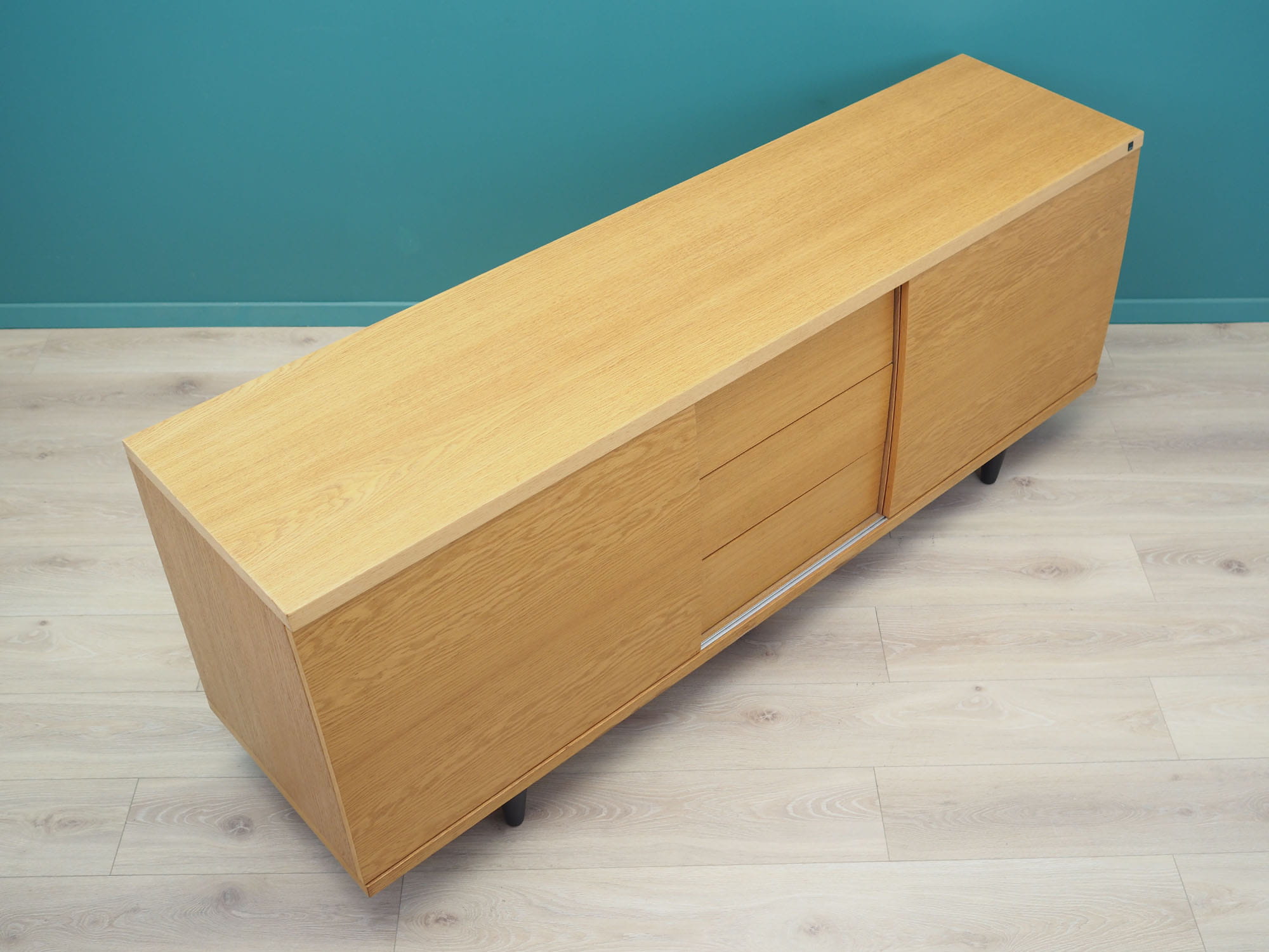 Vintage Sideboard Wood Beige 1990s