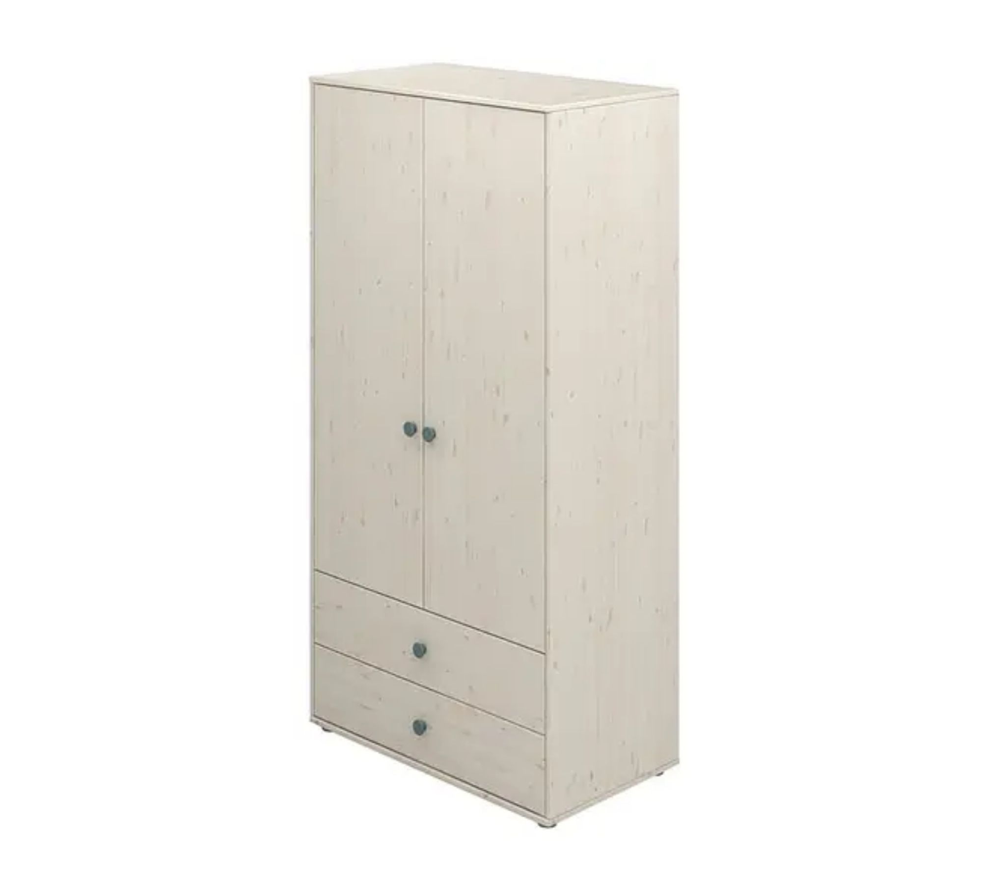 Kleiderschrank Holz Weiß