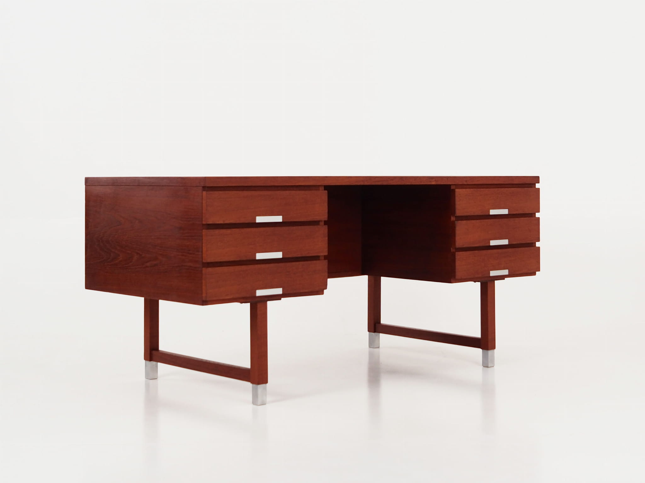 Desk Teak Brown 1970s