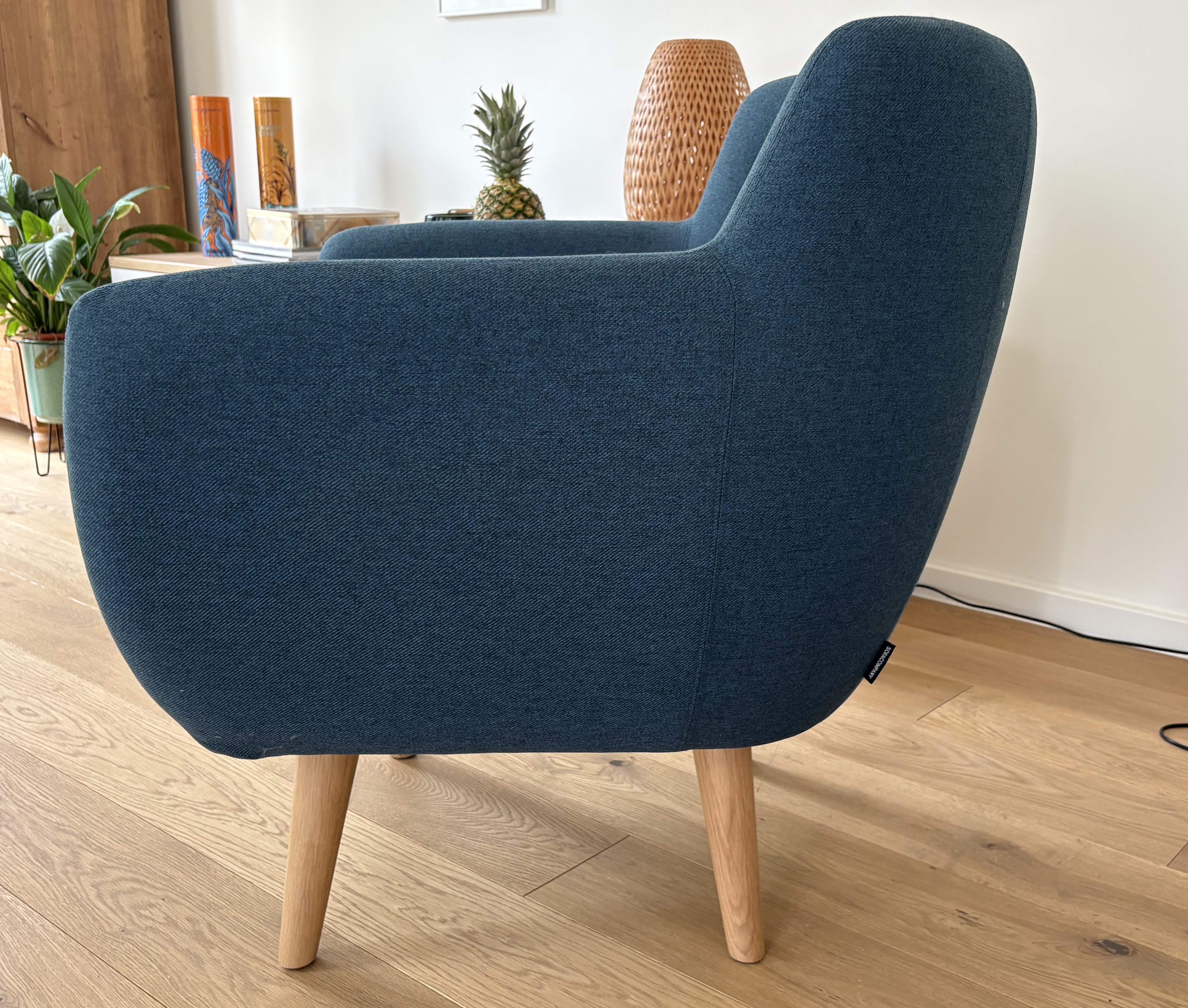 Anne Armchair Olena Midnight Blue
