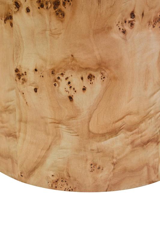 Mota Burl Wood Runder Beistelltisch
