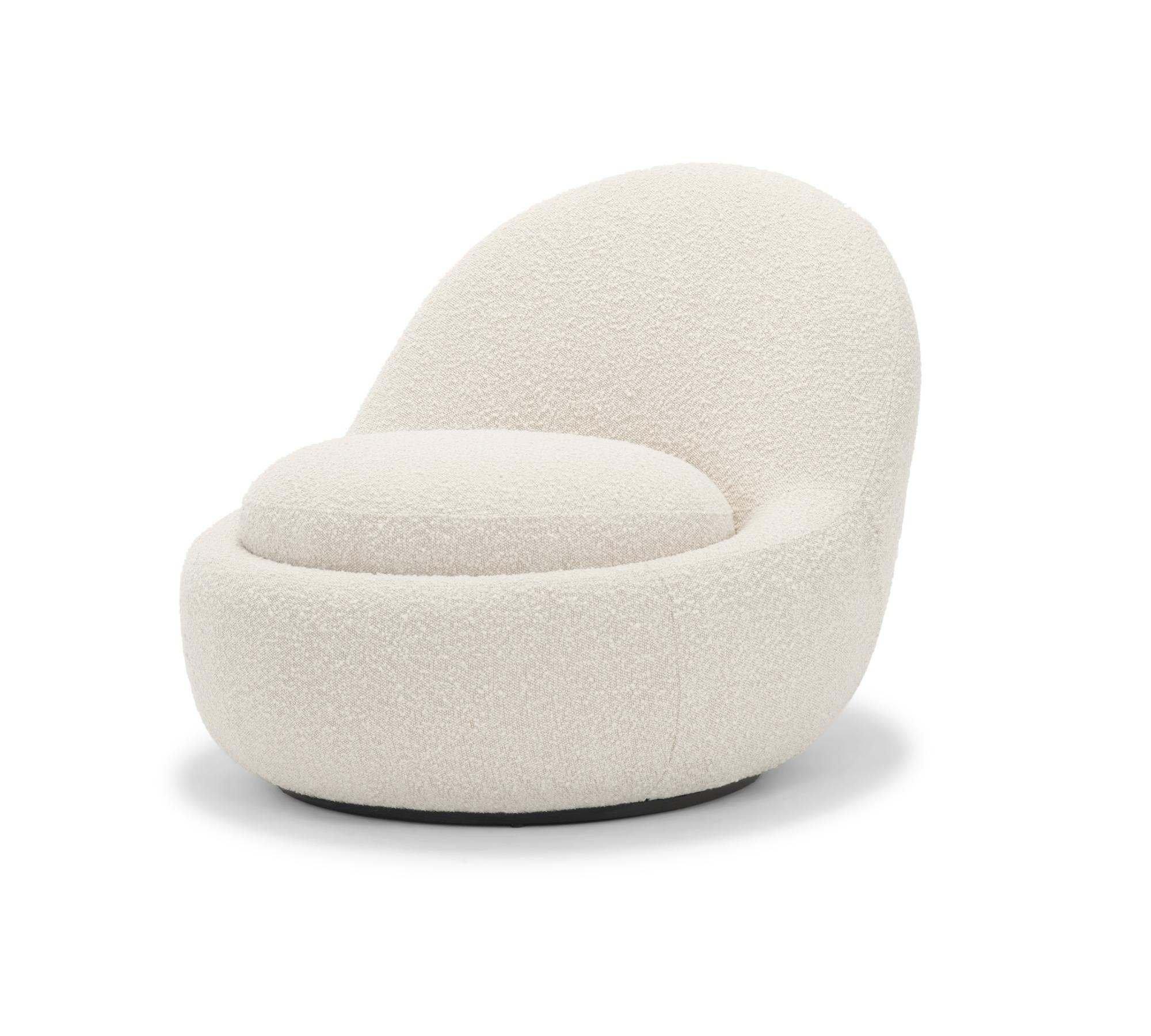 Babette Swivel Chair Maya Cream