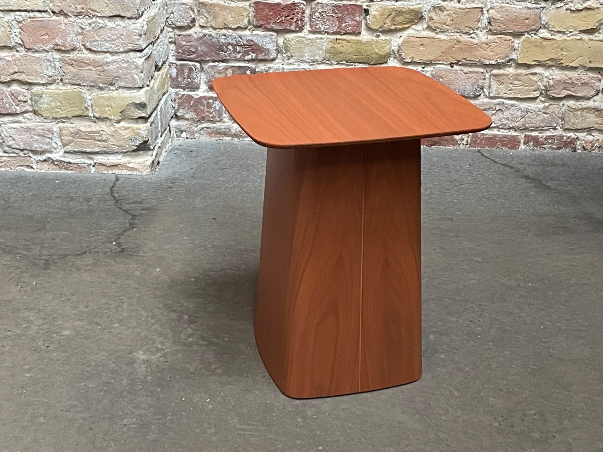 Wooden Side Table Beistelltisch Holz Braun