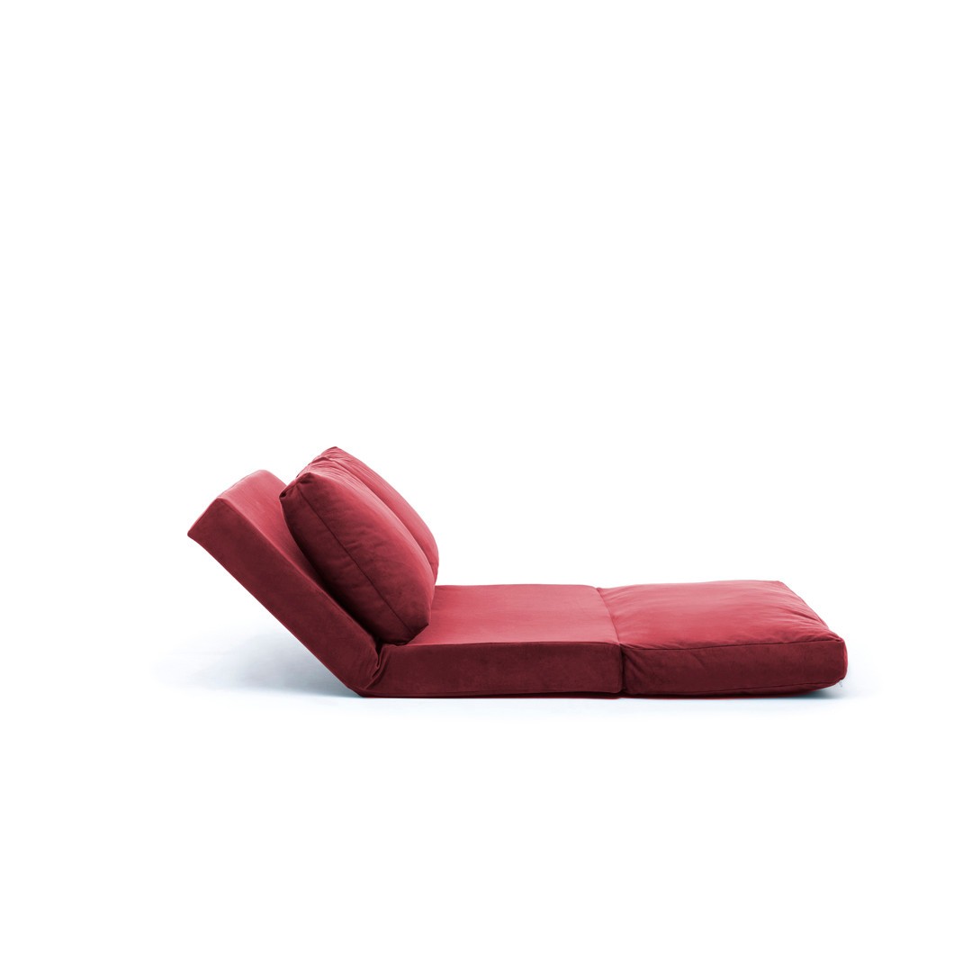 Taida Schlafsofa 2-Sitzer Maroon