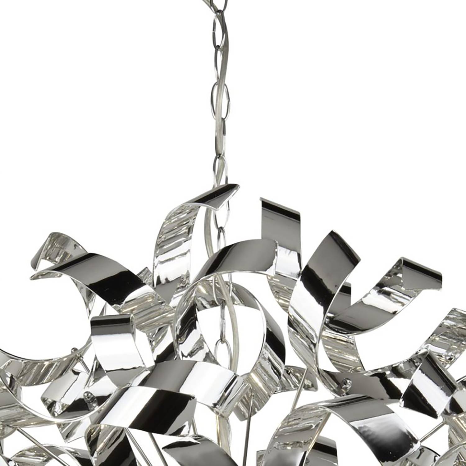 Curls Pendant Light 6-light Steel