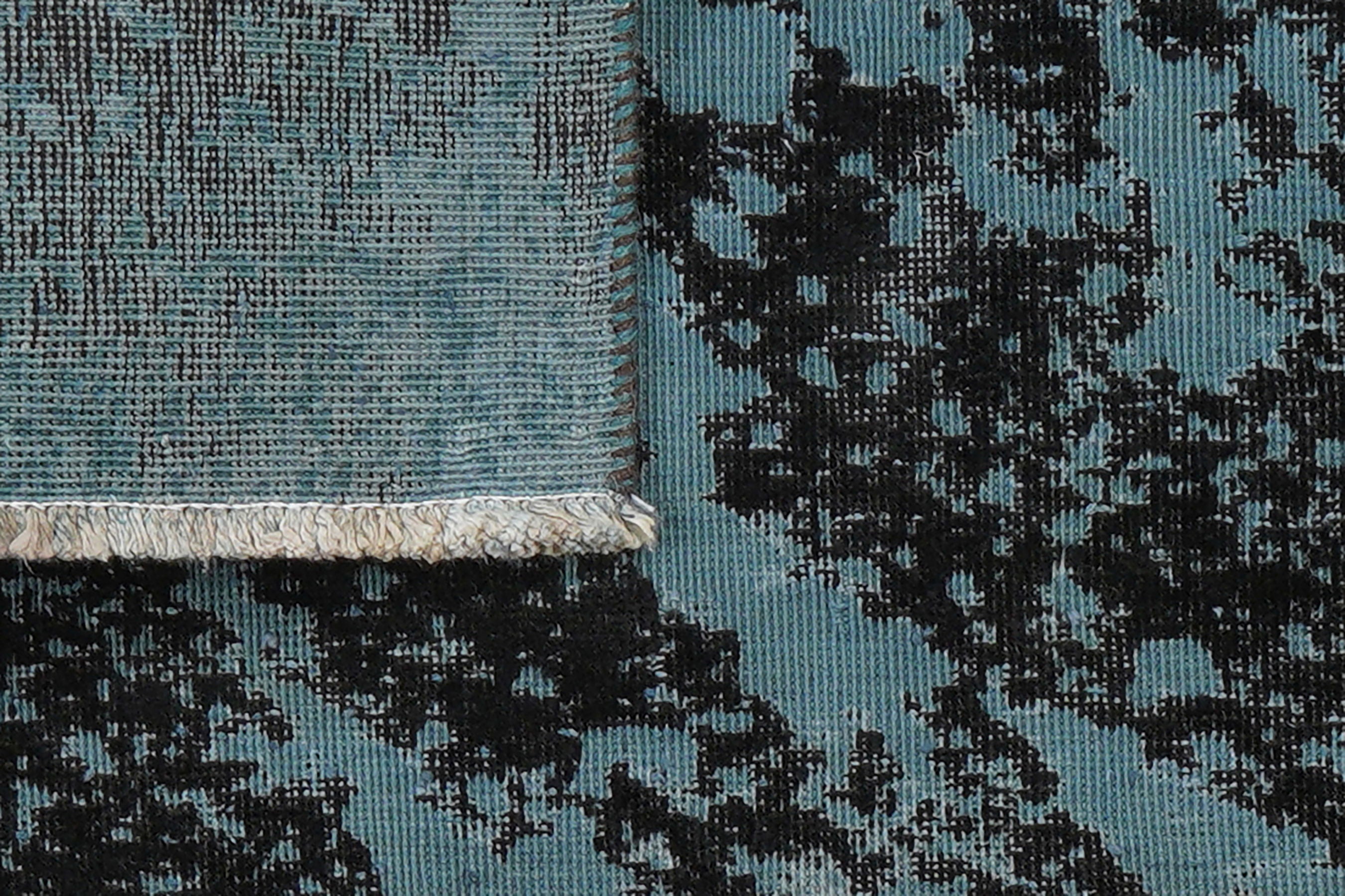 Vintage Teppich Wolle Mehrfarbig