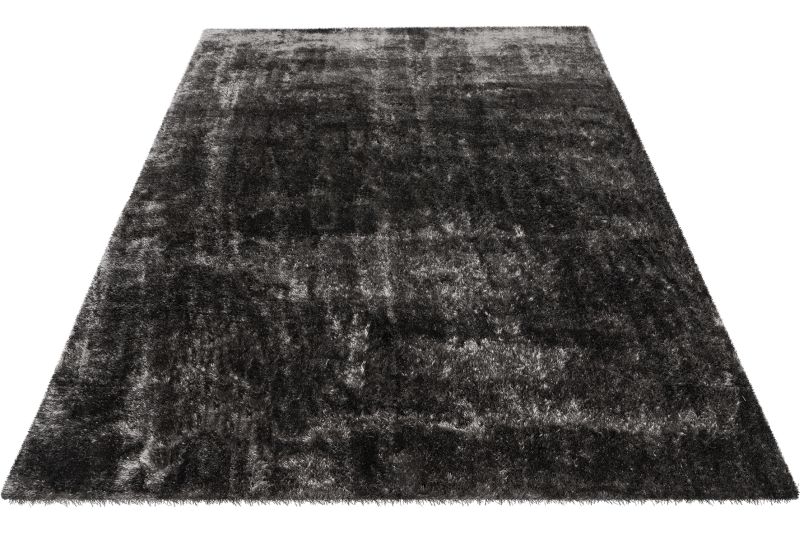Glossy Teppich Grau 160 x 230 cm