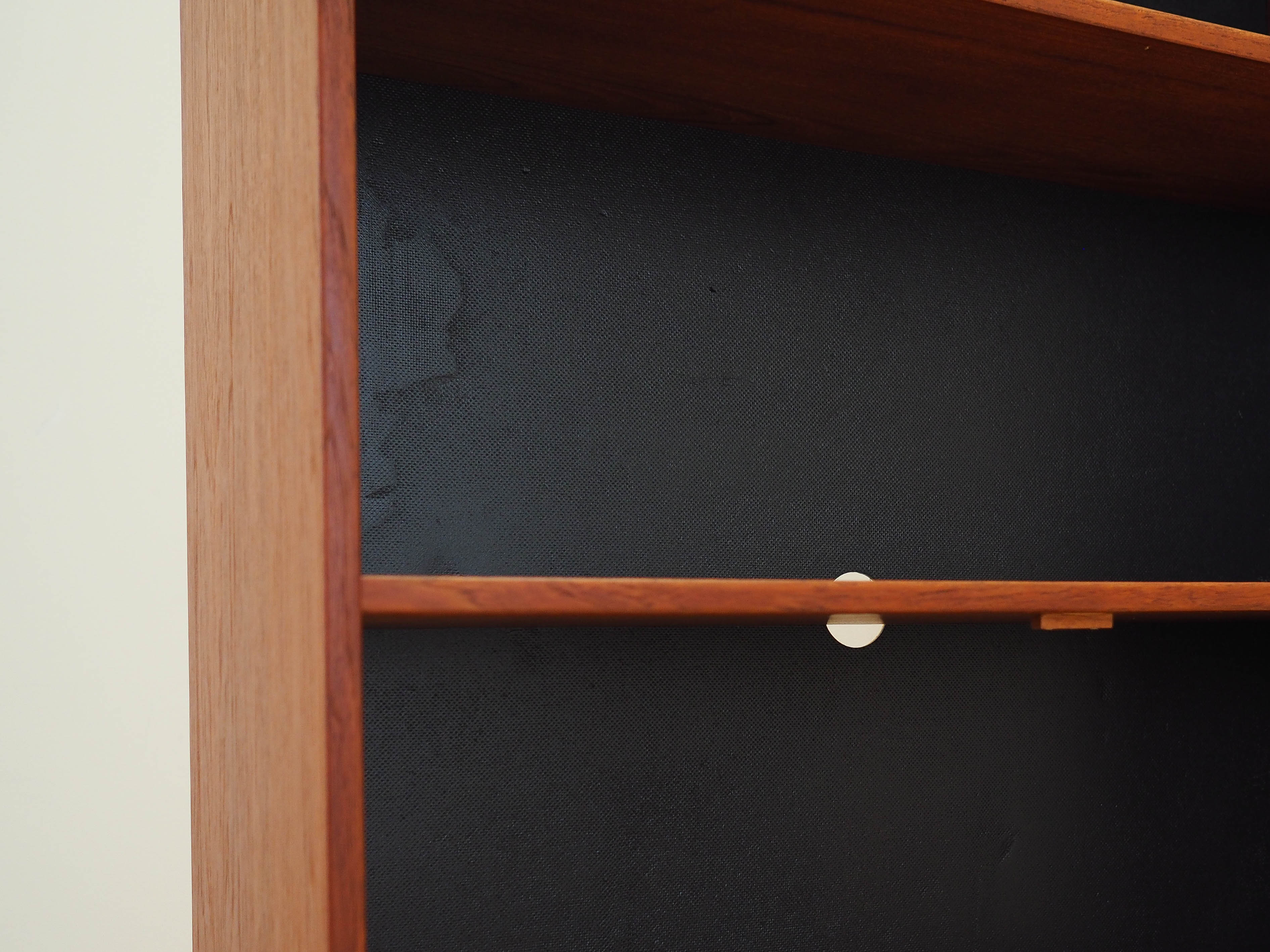 Teak bookshelf Brown 1960s