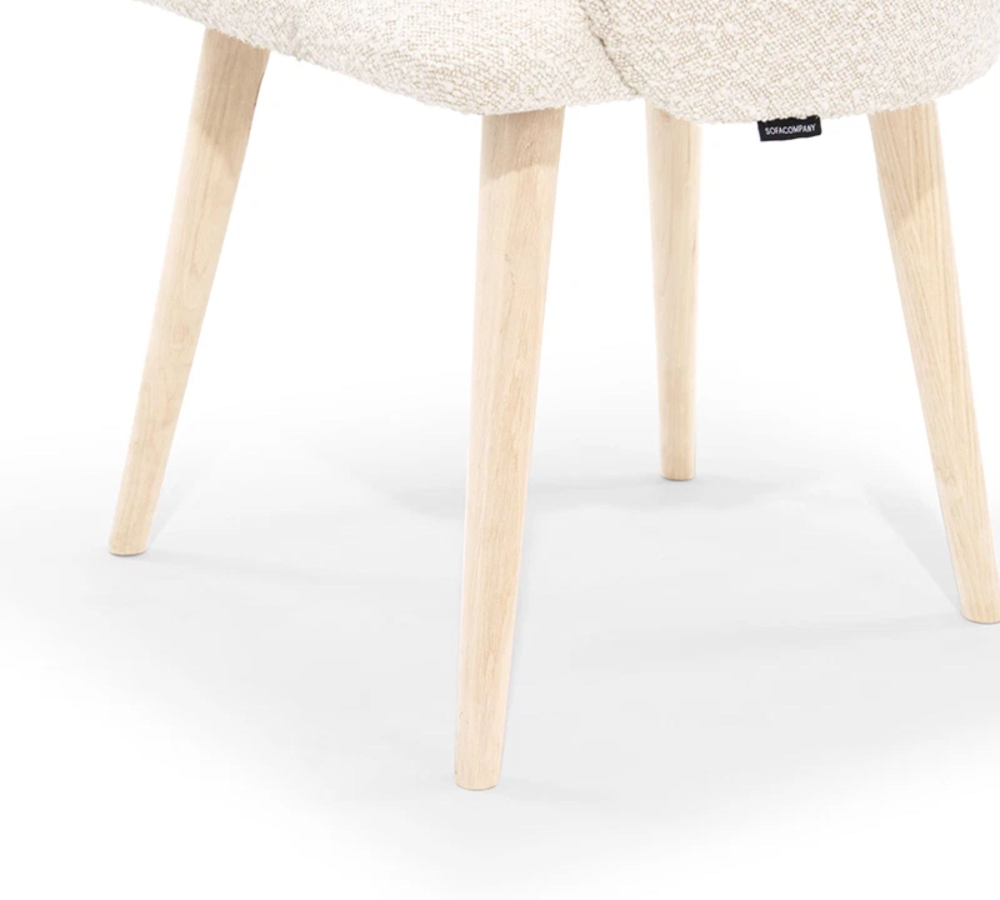 Rosa Esszimmerstuhl Maya Cream